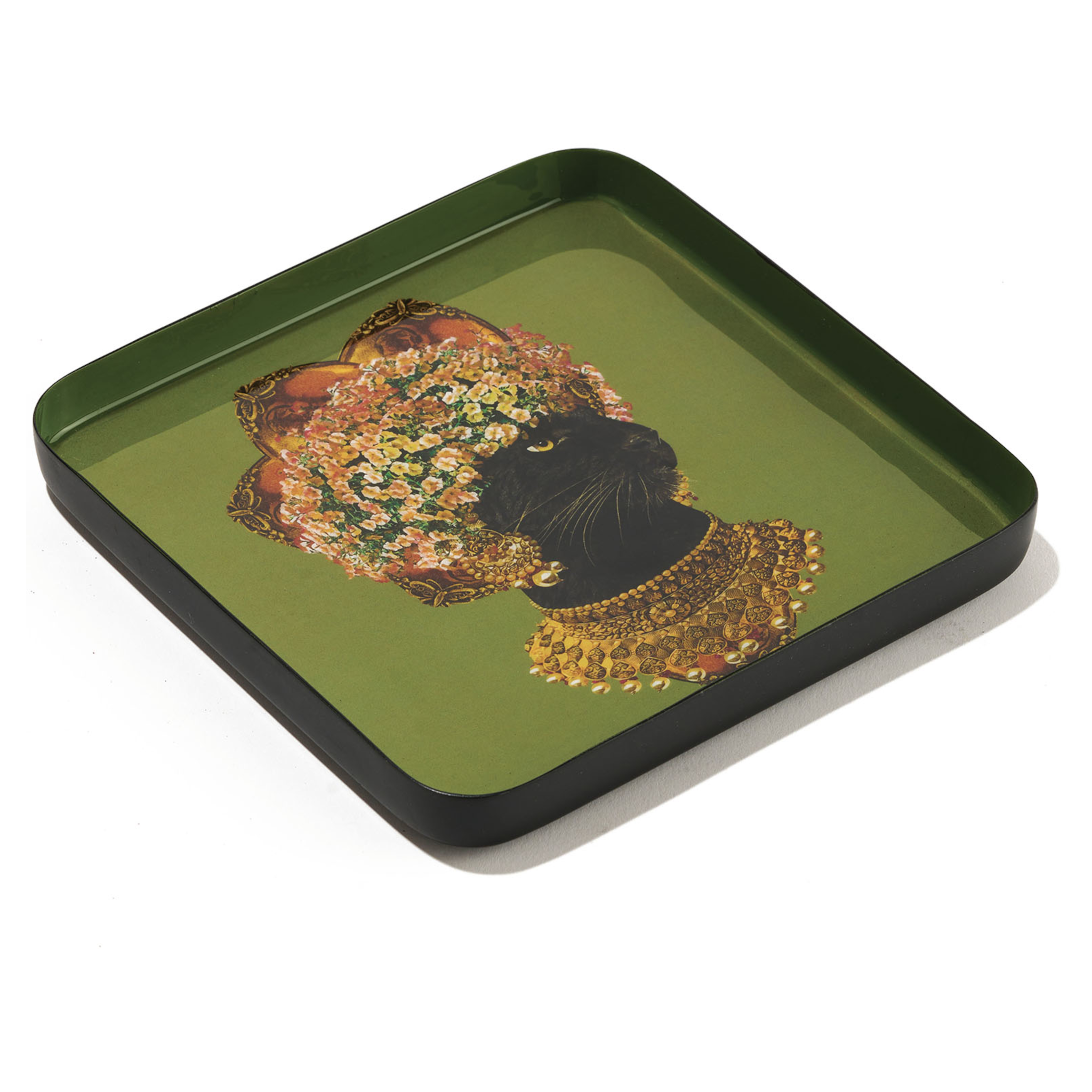 Handgefertigte Schale aus Eisen mit Emaille von Gangzai