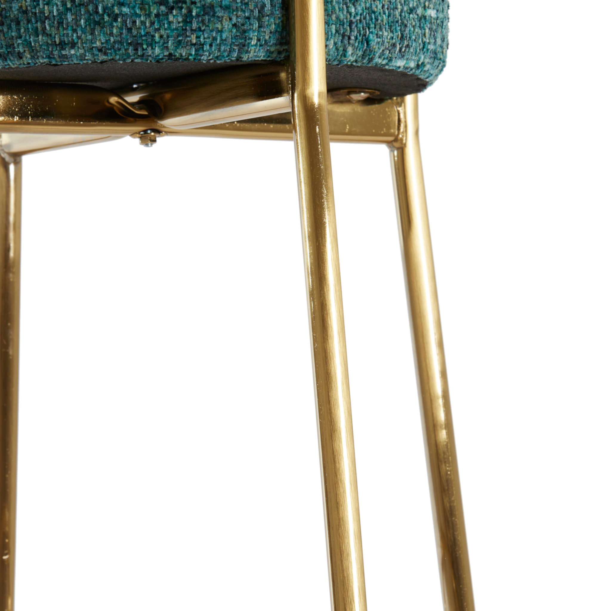 Moderner Barhocker von Light & Living in Smaragd und Gold