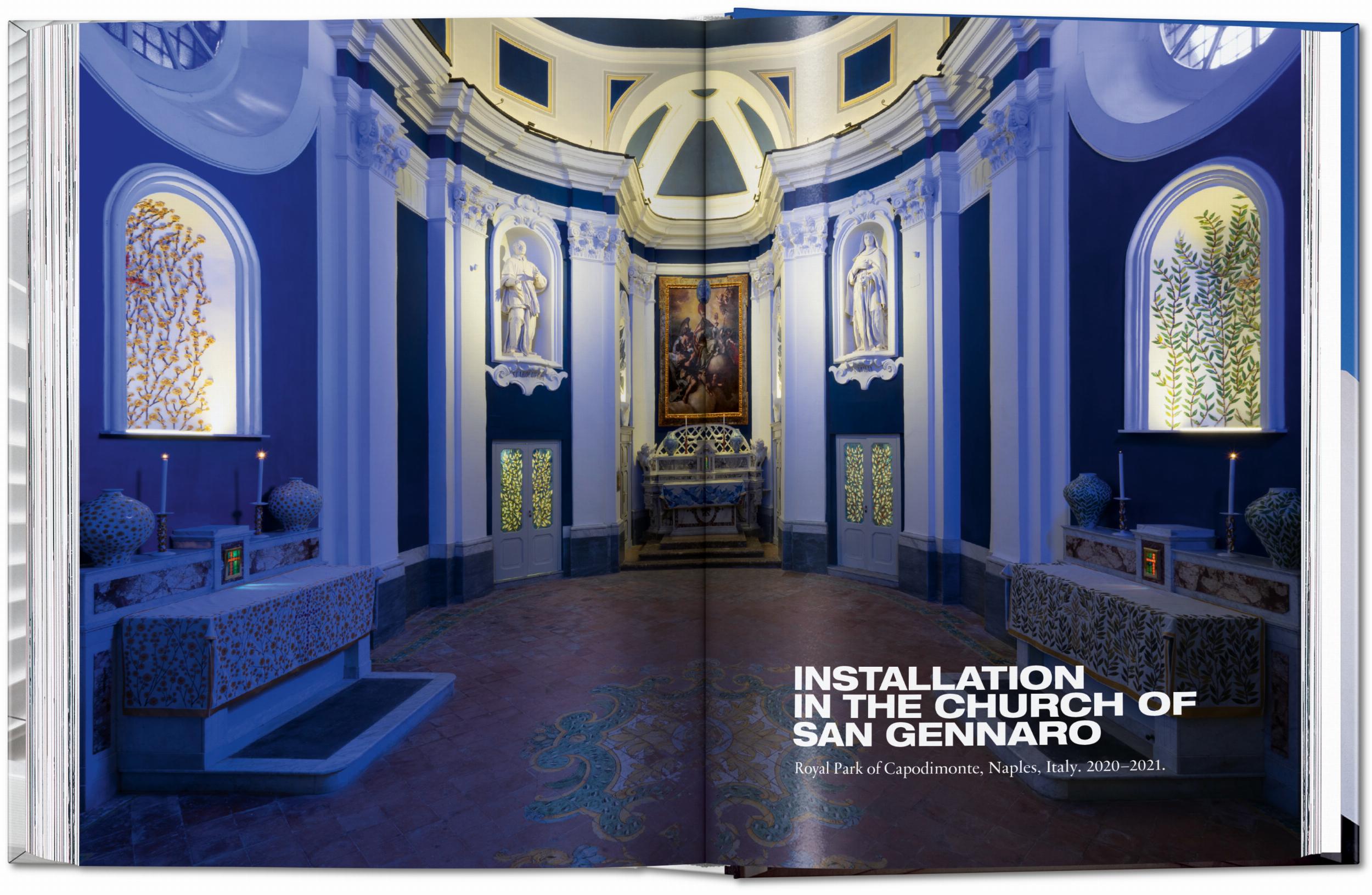 Innendesign von Kirche in San Gennaro