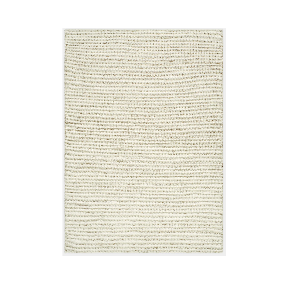 Loopy rug texture detail zweifarbige Wollpunkte und weiche Melange Struktur
