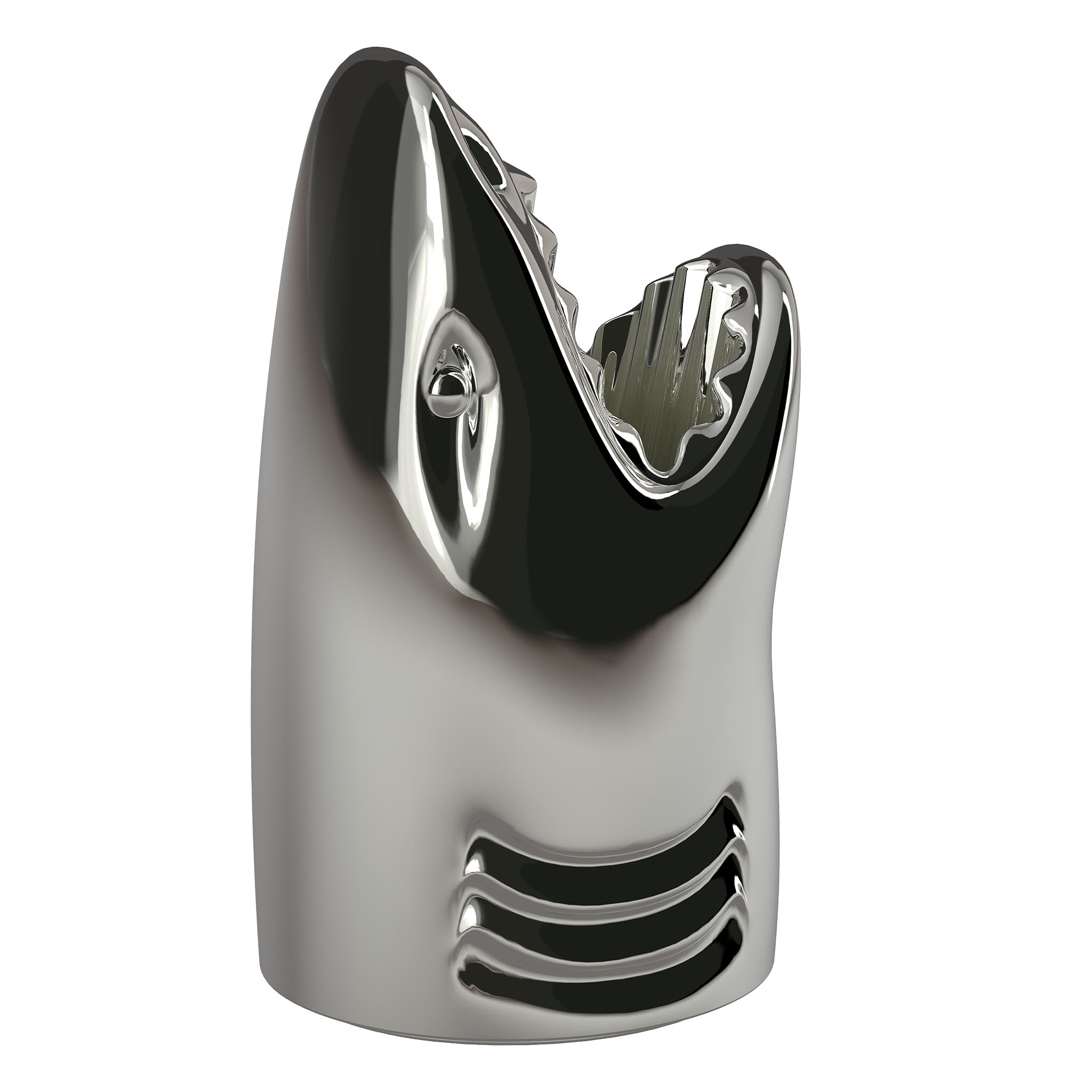 Regenschirmständer KILLER METAL FINISH - Schirmständer in Hai-Optik in silber