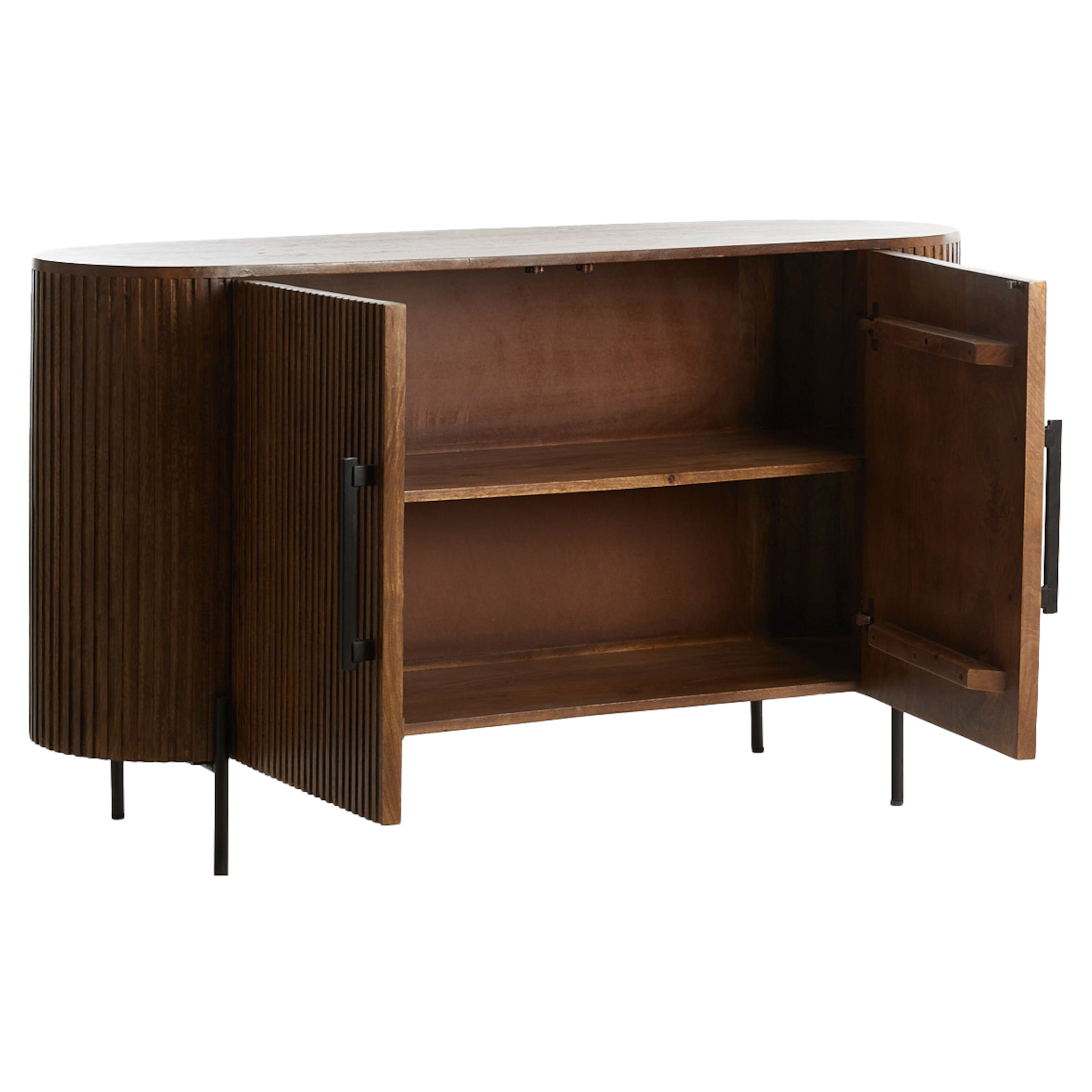 Zeitloses Möbelstück: Sideboard DUMOSI in Braun