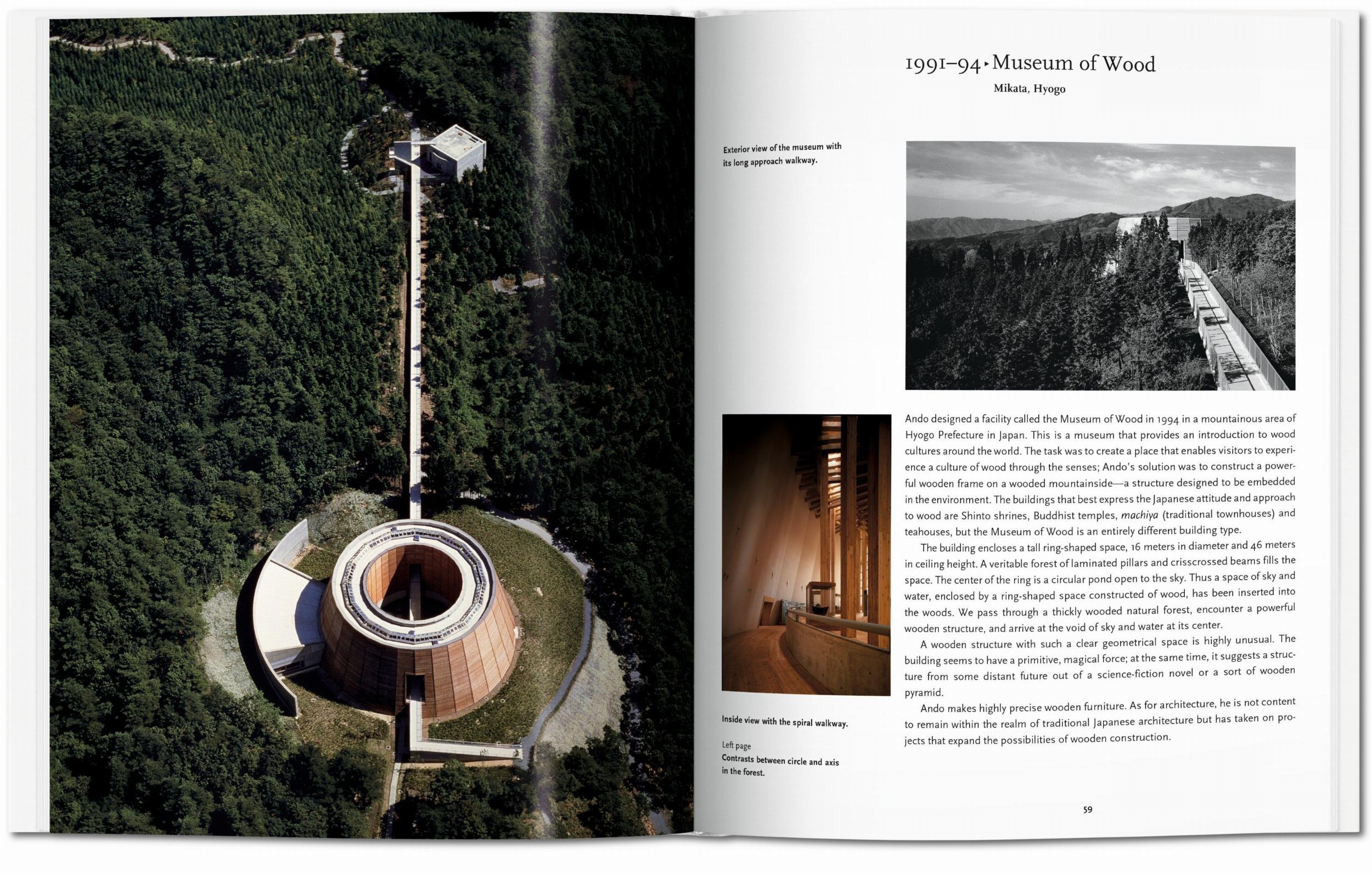 Tadao Ando und Museum of Wood in Hyogo