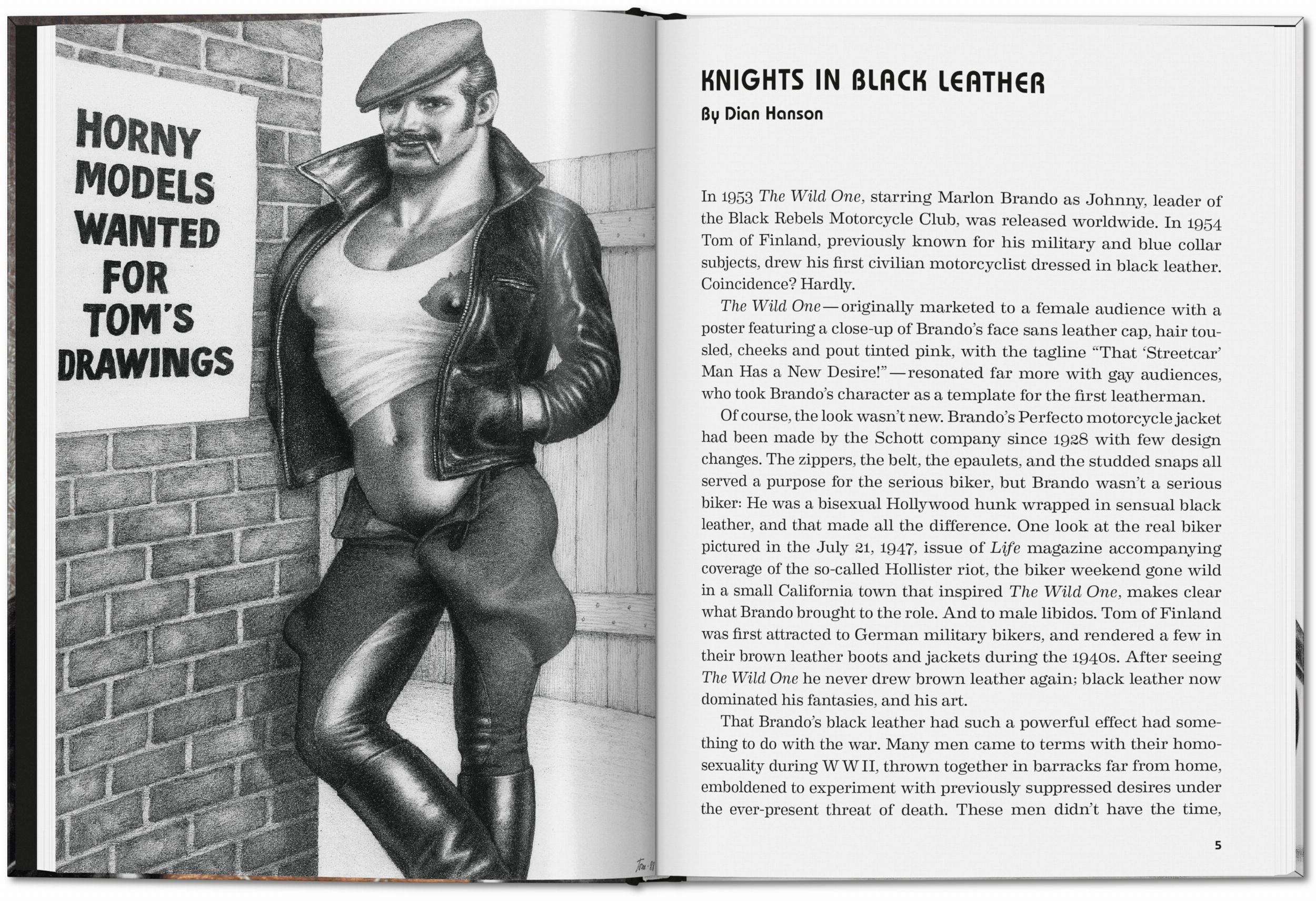 Hypermaskuline Biker Figuren aus der Physique Pictorial Reihe von Tom of Finland