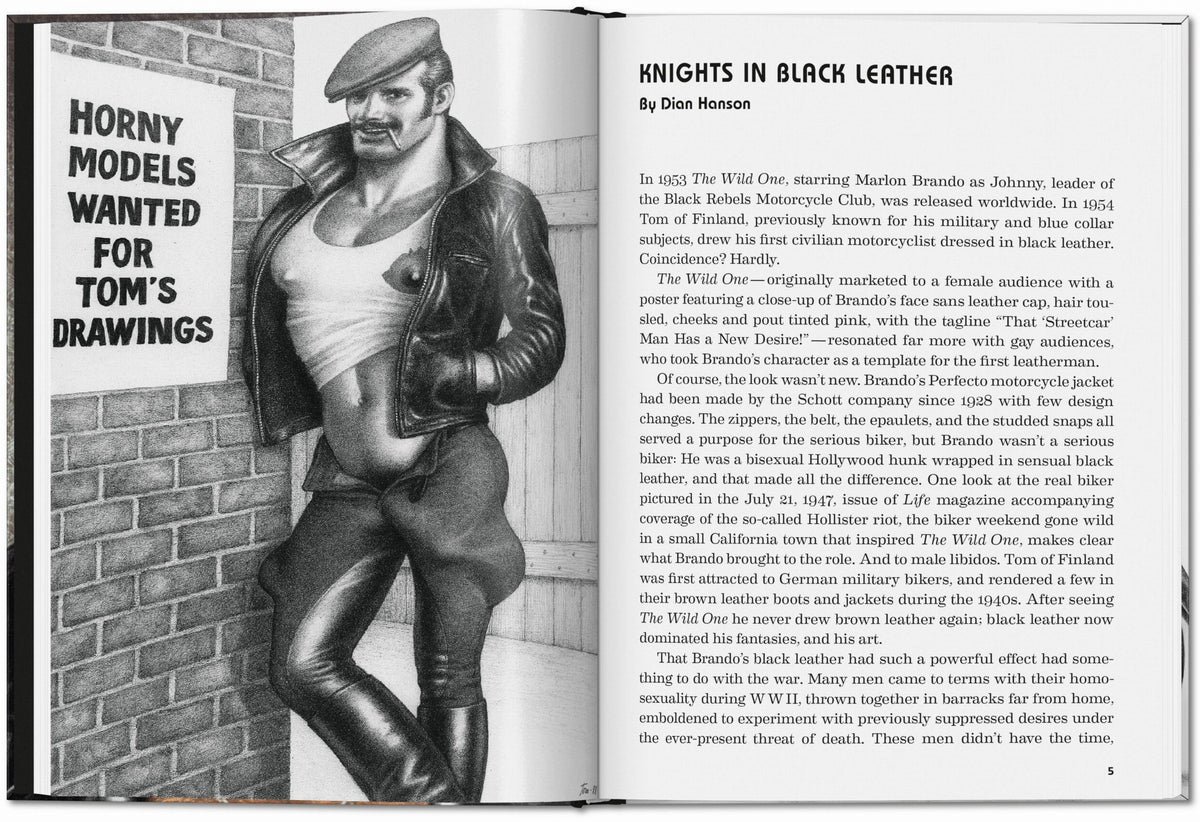 Hypermaskuline Biker Figuren aus der Physique Pictorial Reihe von Tom of Finland