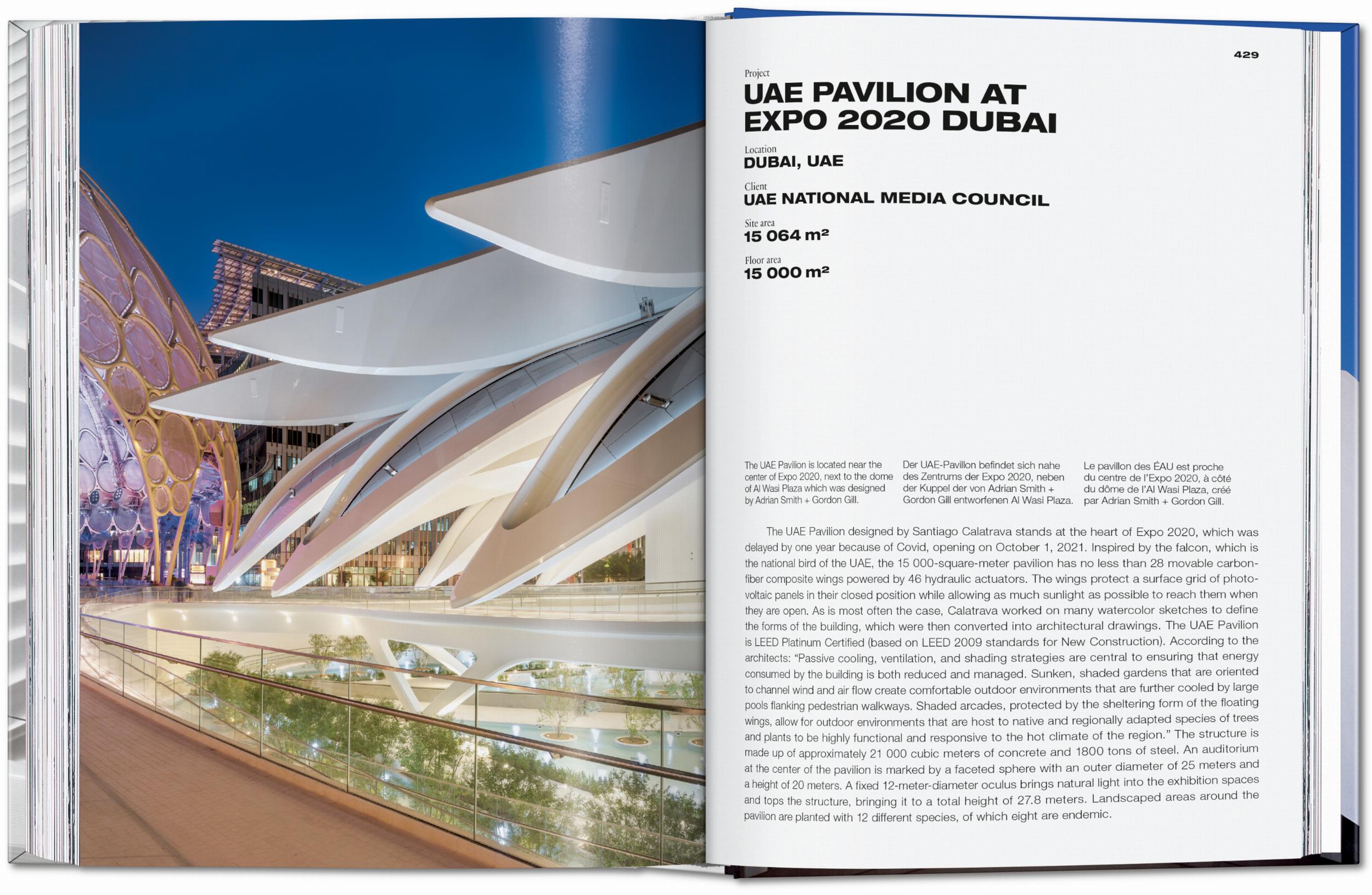 Bild im Buch zum UAE Pavilion in Dubai