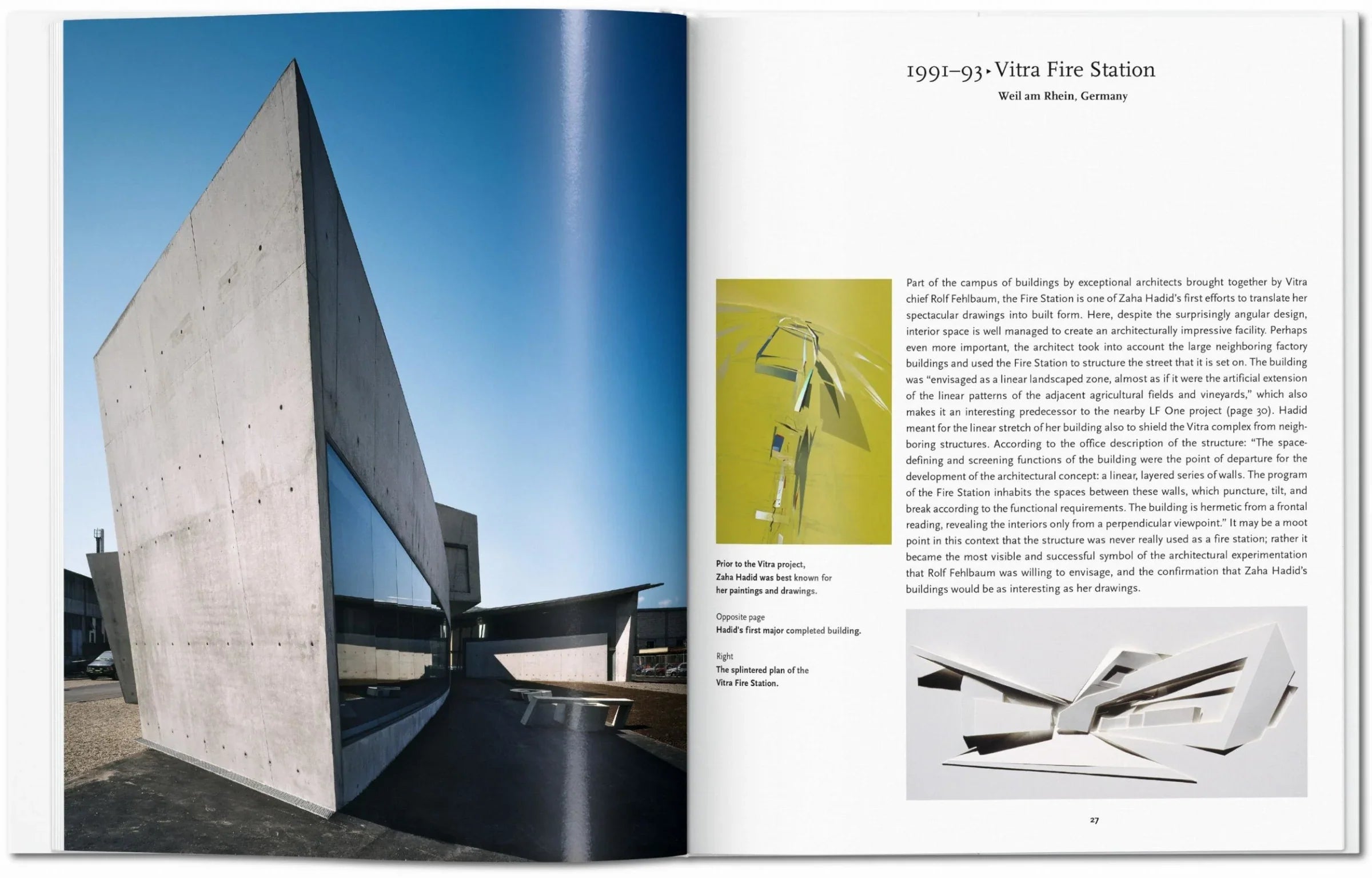 Vitra Fire Station von Zaha Hadid