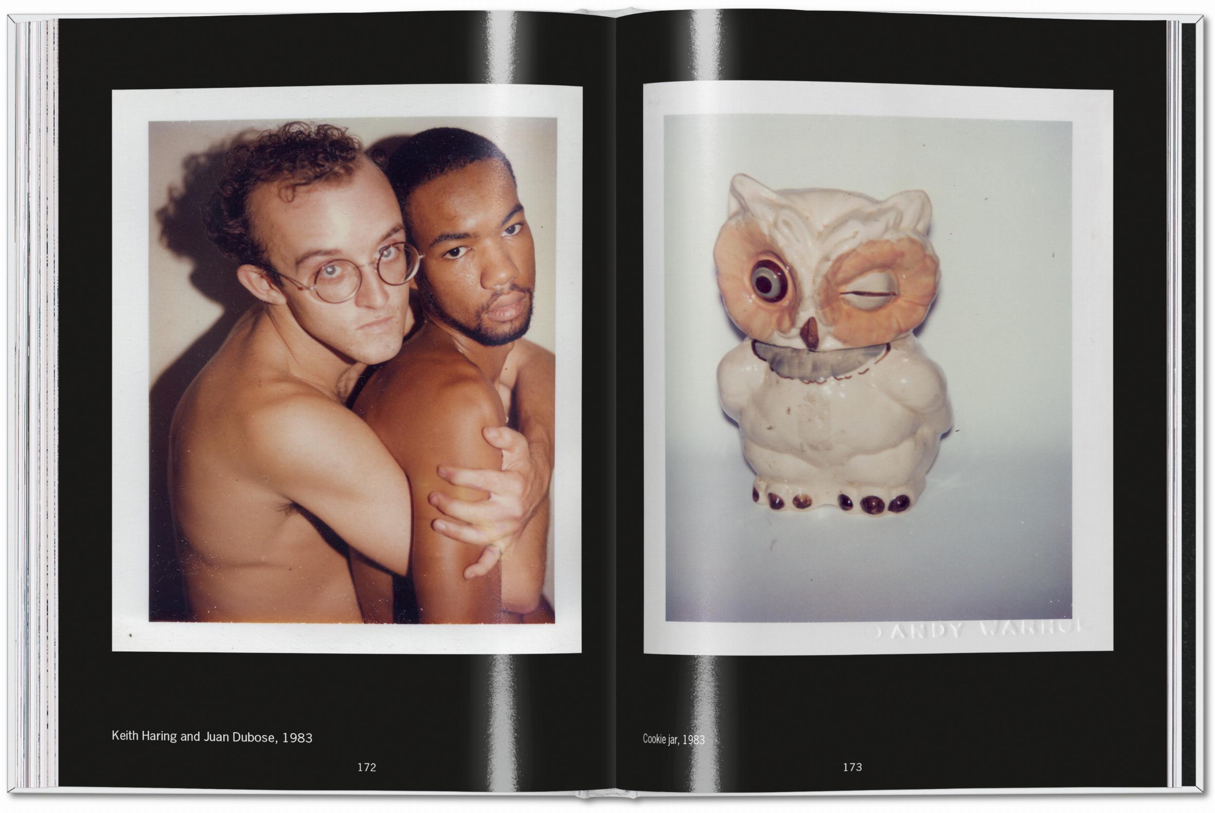 Warhol und da Portrait von Keith Haring