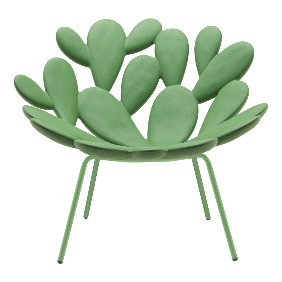 Grüner FILICUDI von Qeeboo mit organischer Formgebung