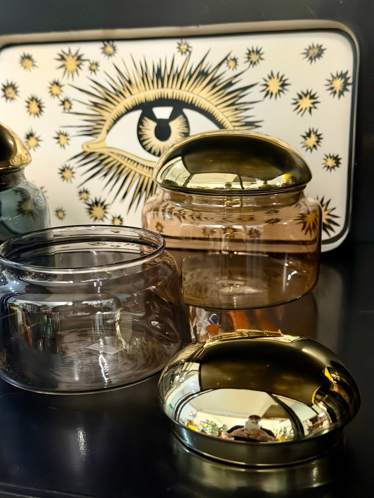 Glasdosen VOILE aus Borosilikatglas von GiftCompany