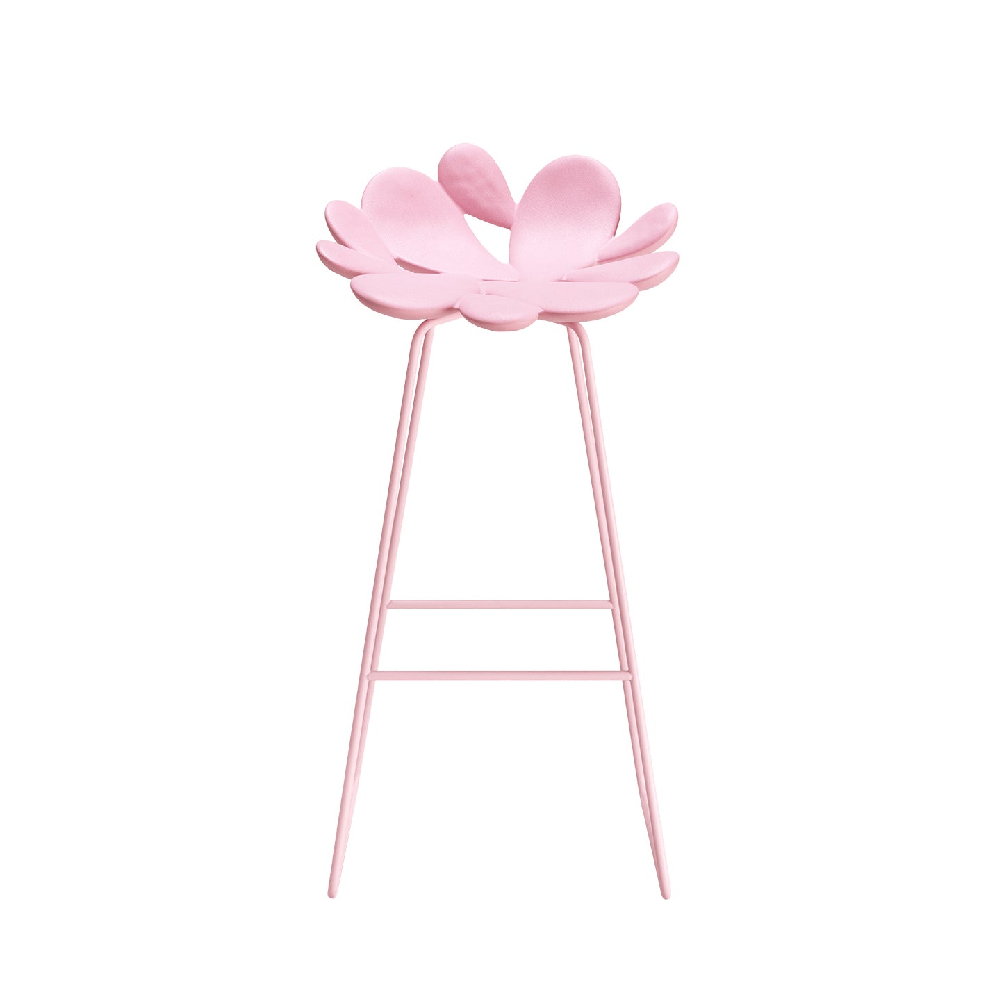 FILICUDI Hocker in Pink mit kaktusförmiger Sitzschale von Qeeboo