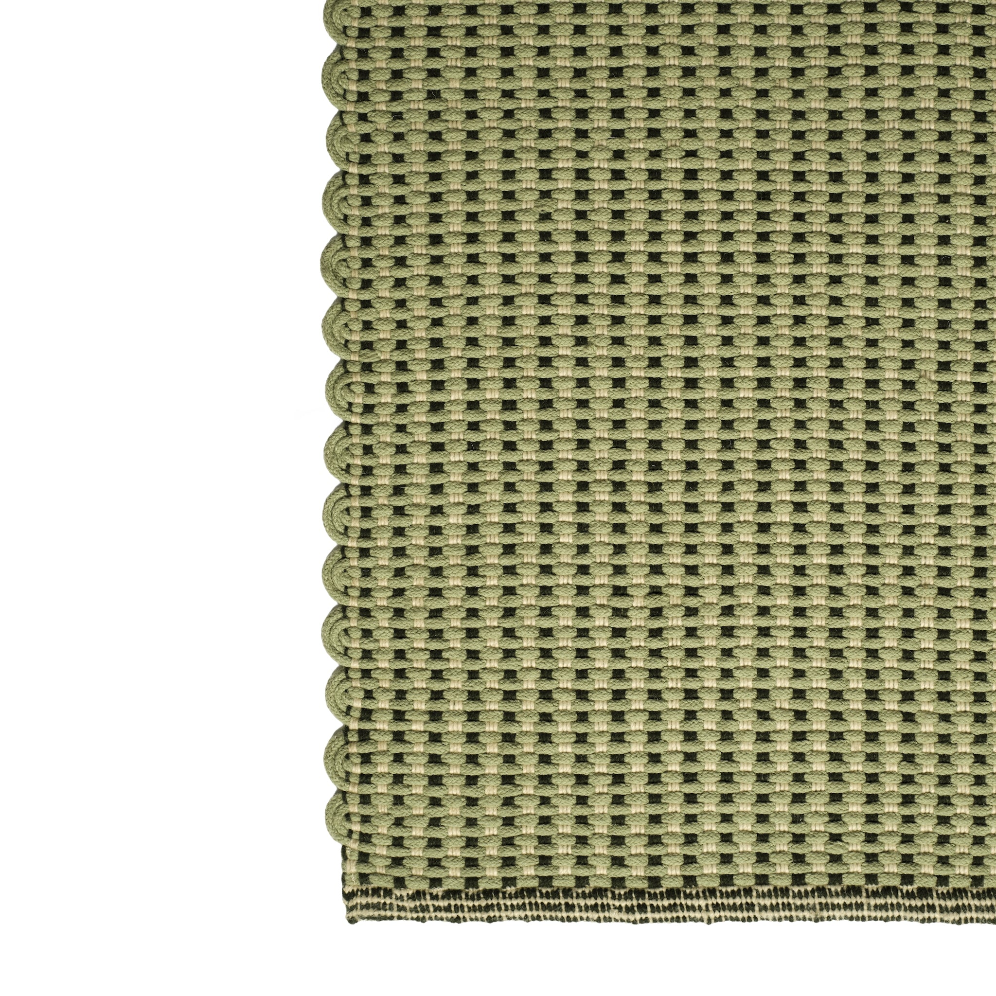 Vielseitiger Indoor & Outdoor Rug mit strukturierter Webung