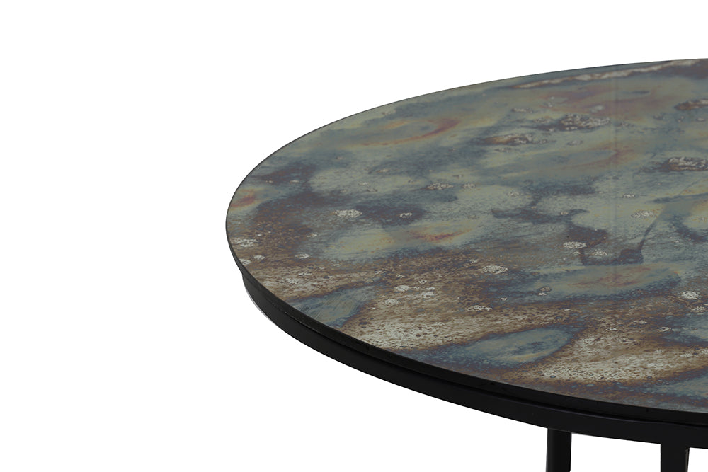 Couchtisch TABUN in antik matt-schwarz von Light & Living