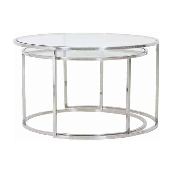 Couchtisch DUARTE Silber