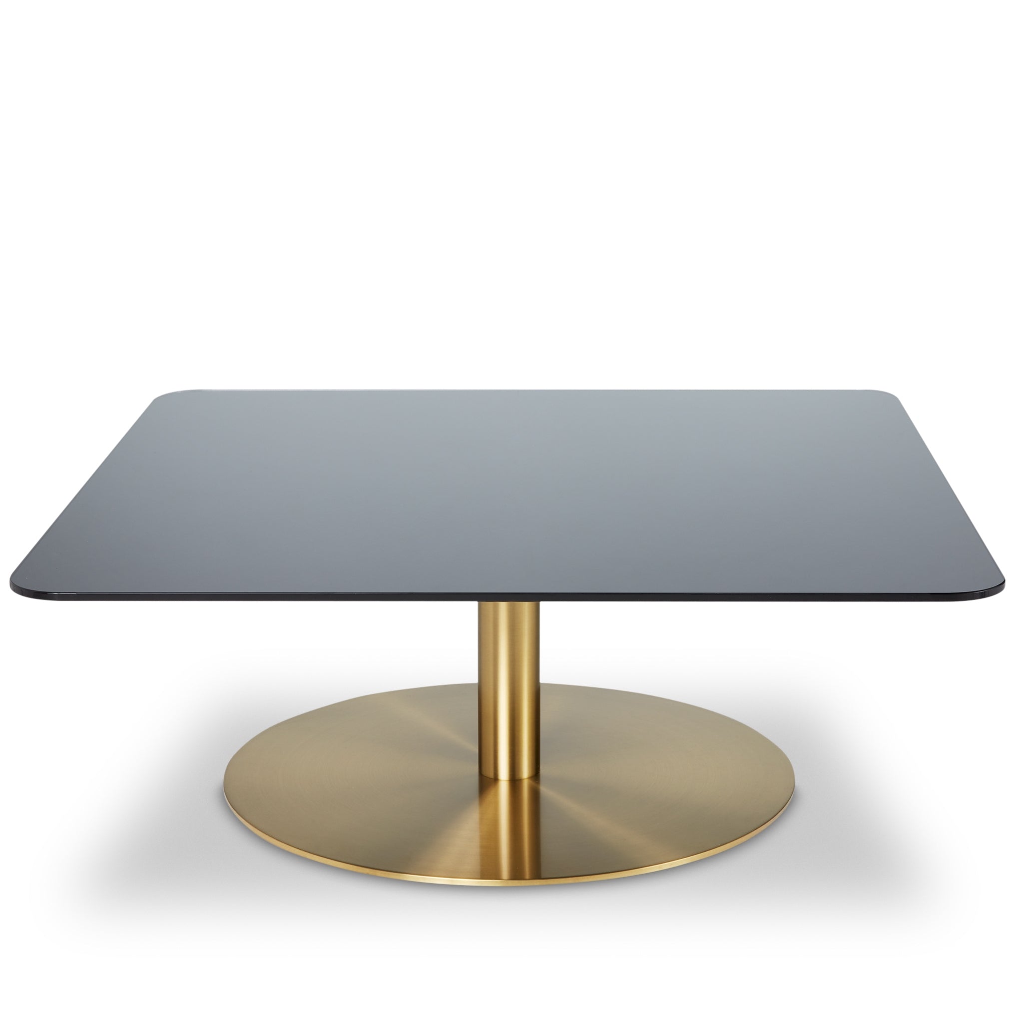 Flash Square Coffee Table in Brass & Mirrored Glass von Tom Dixon