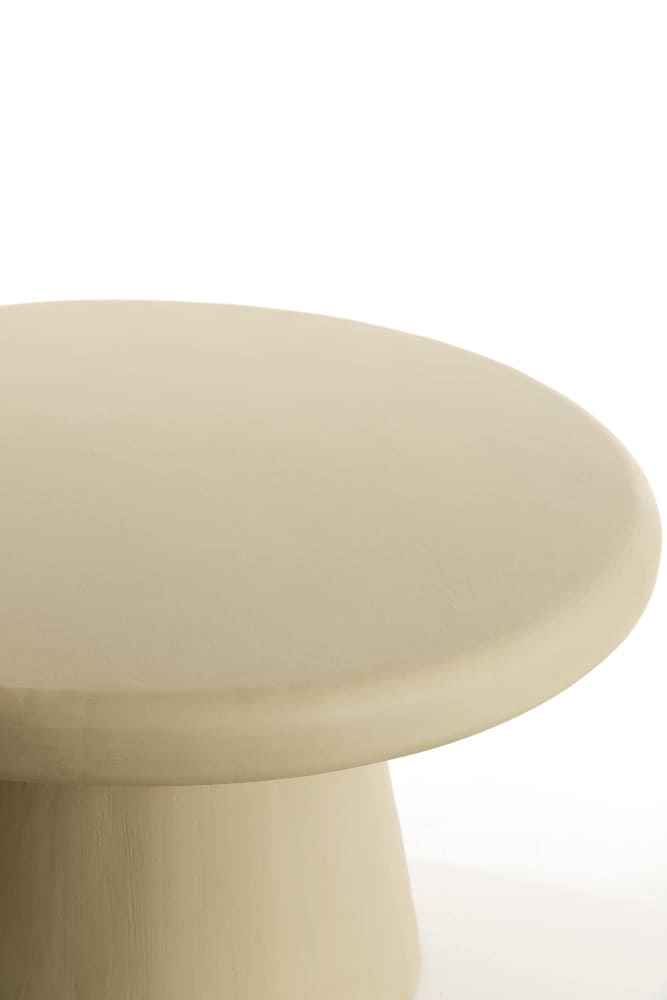 Couchtisch KULONA beige Ø70x38cm