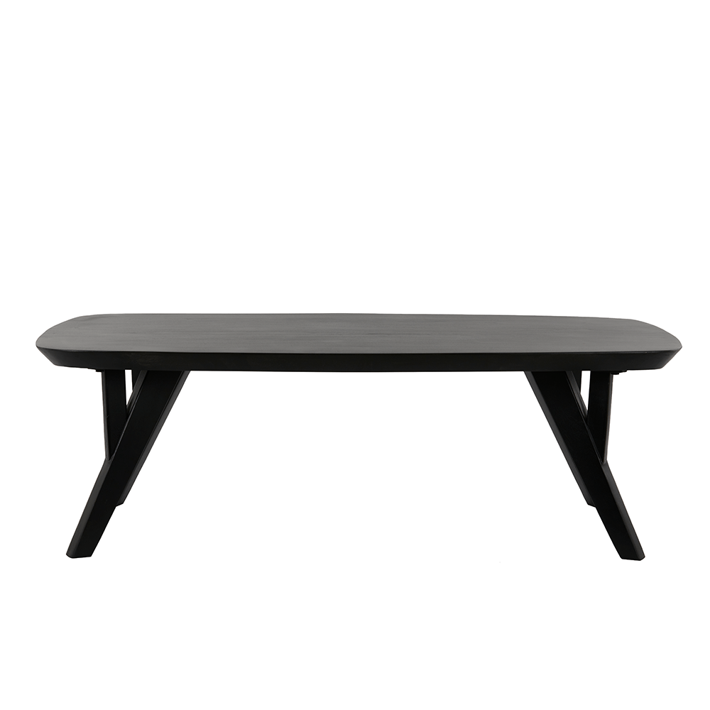 Couchtisch QUENZA Akazie Holz schwarz Light & Living