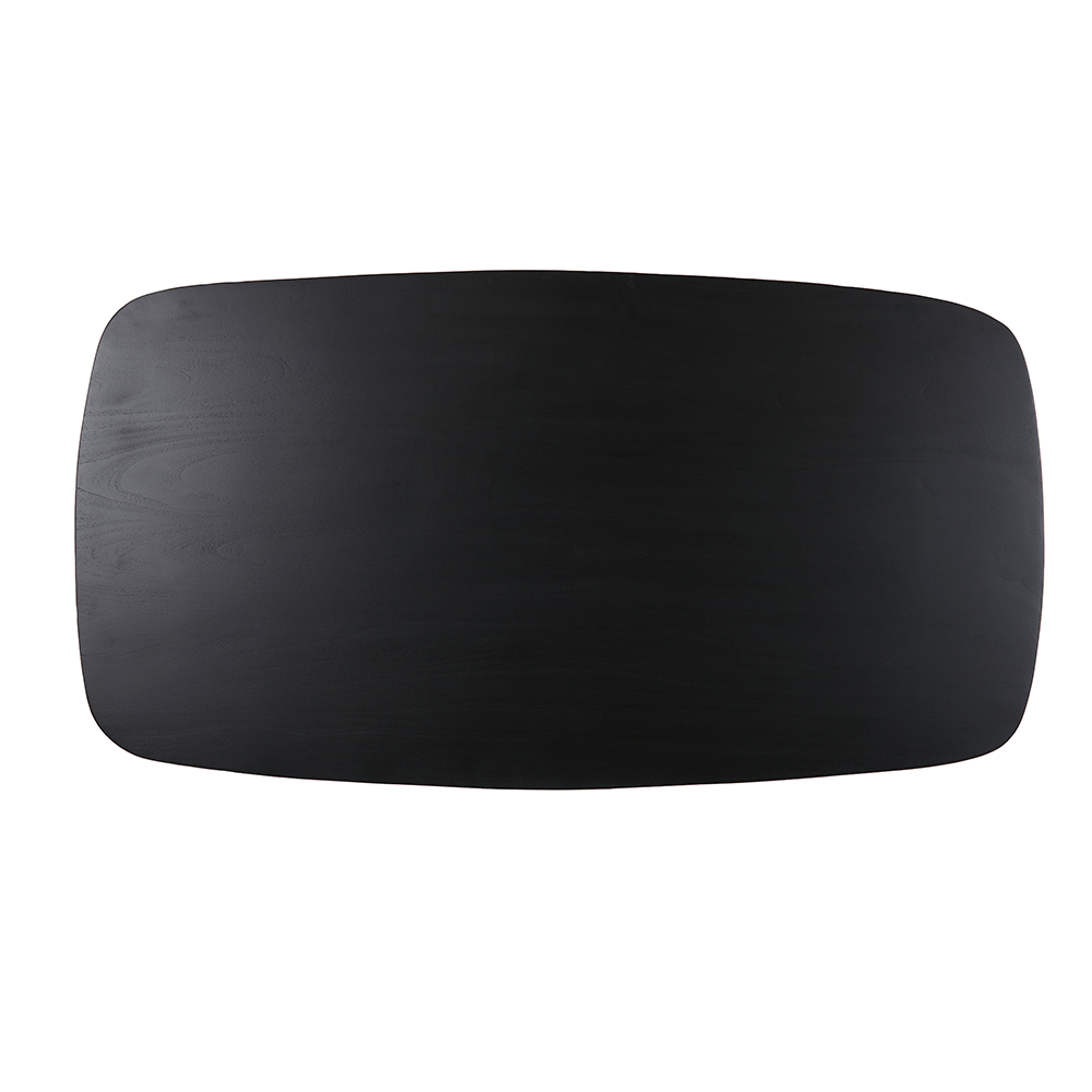 Couchtisch QUENZA Akazie Holz schwarz Light & Living