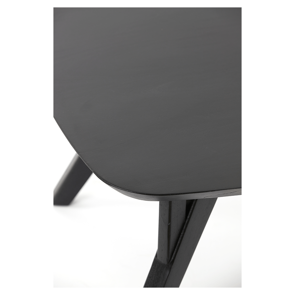 Couchtisch QUENZA Akazie Holz schwarz Light & Living