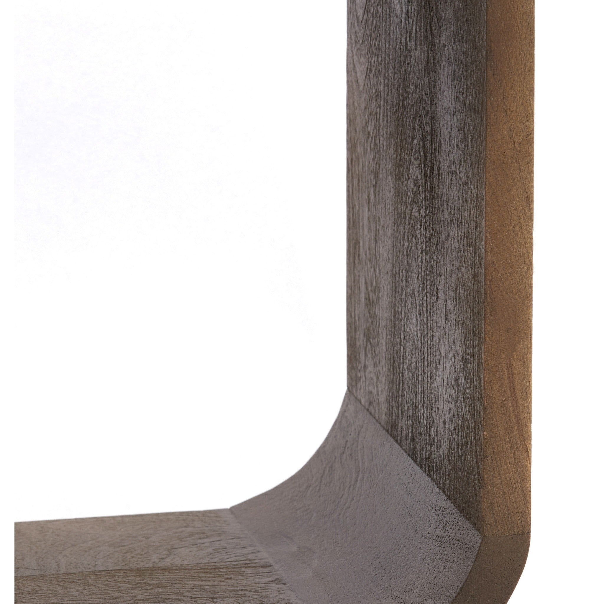 Sideboard in dunklem Graubraun als dekorativer Blickfang