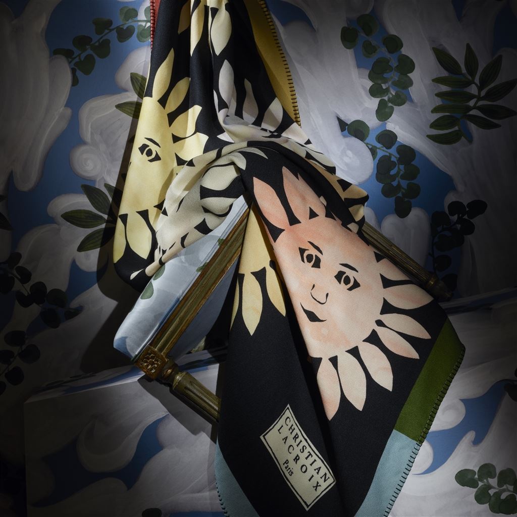 Decke aus Merinowolle- Christian Lacroix Hello Sunshine Jais Throw