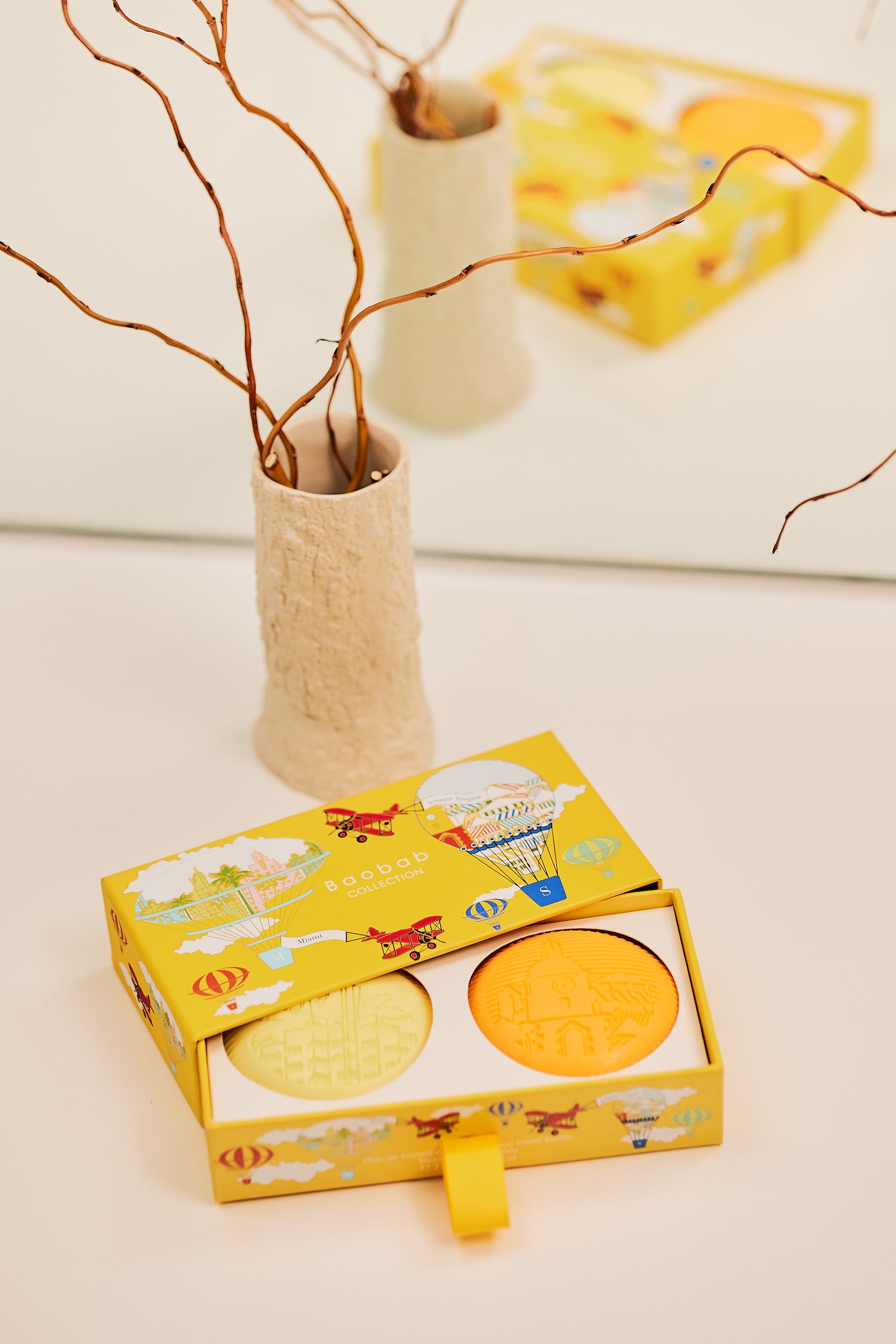 Baobab Collection – Geschenkbox Seife Miami & À Saint-Tropez (2 x 150 g)