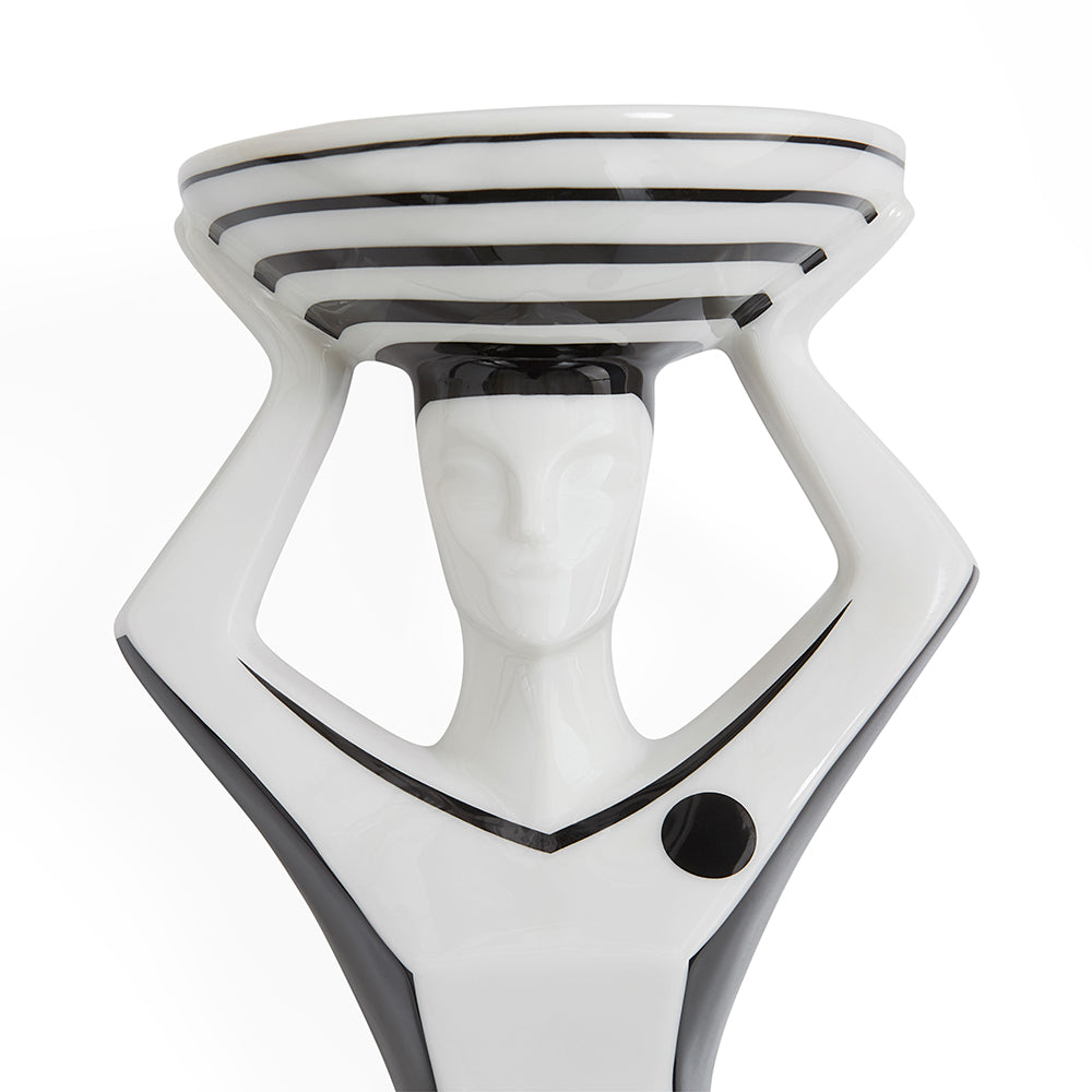 Bowl BUDAPEST in schwarz/weiß aus Porzellan small