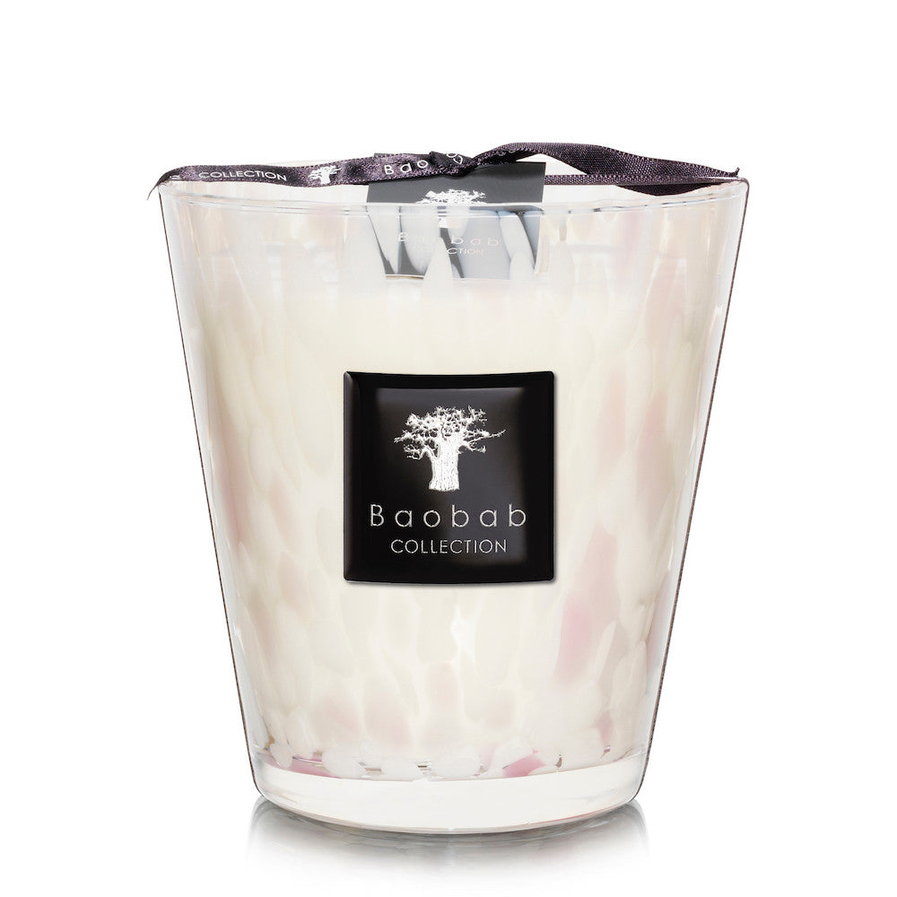Vela Perfumada Baobab - WHITE PEARLS Max 16
