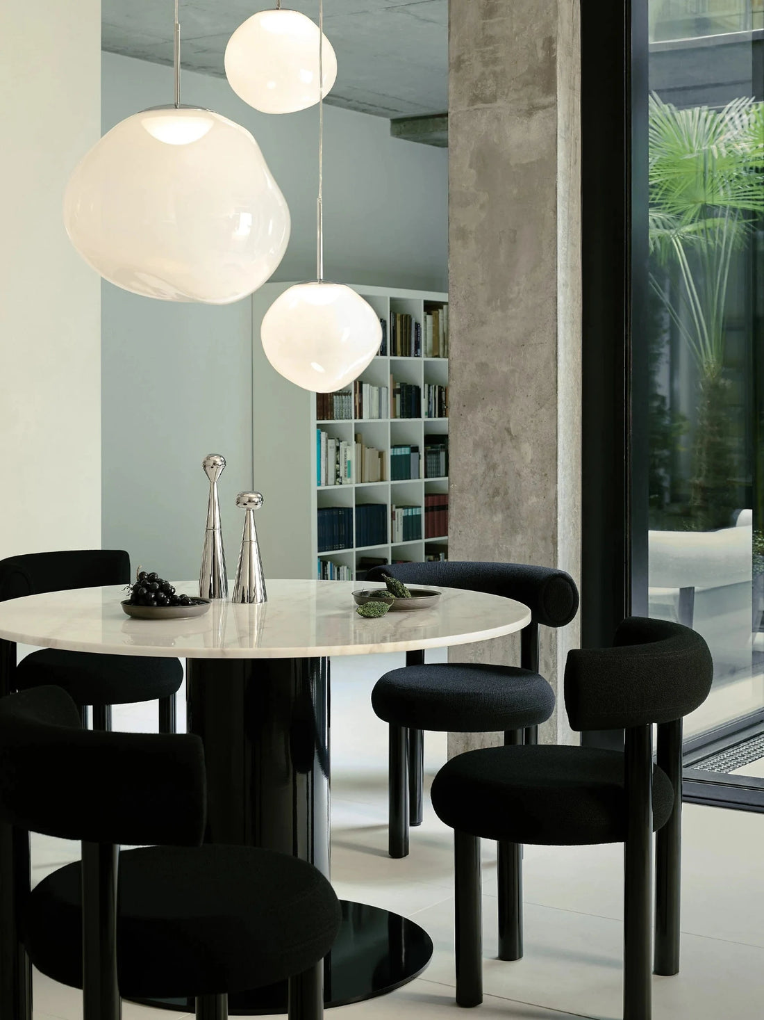 Designerstühle für Wohnzimmer in schwarz