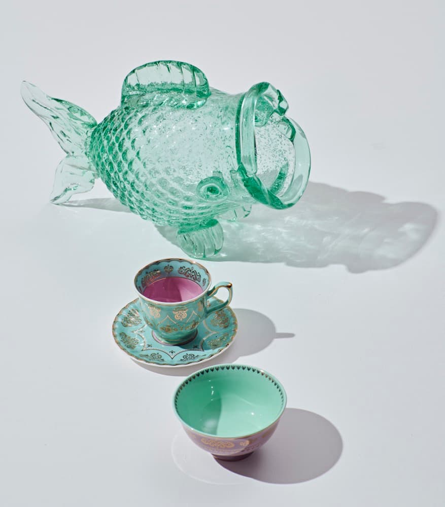 Deko-Gefäß ‘Glas FETTER FISCH’