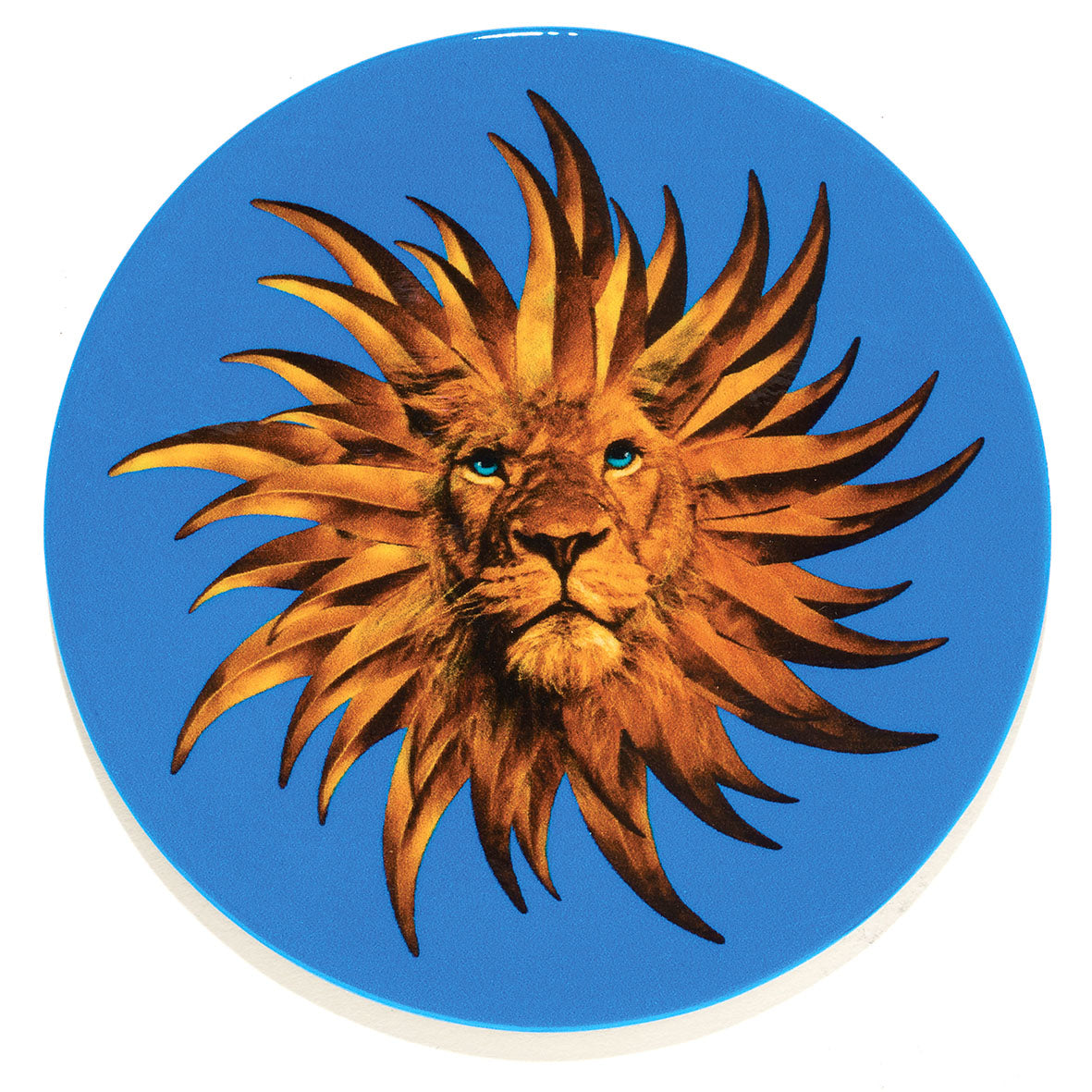 Gangzai Untersetzer Set mit Löwenkopf Motiv - SLARKING