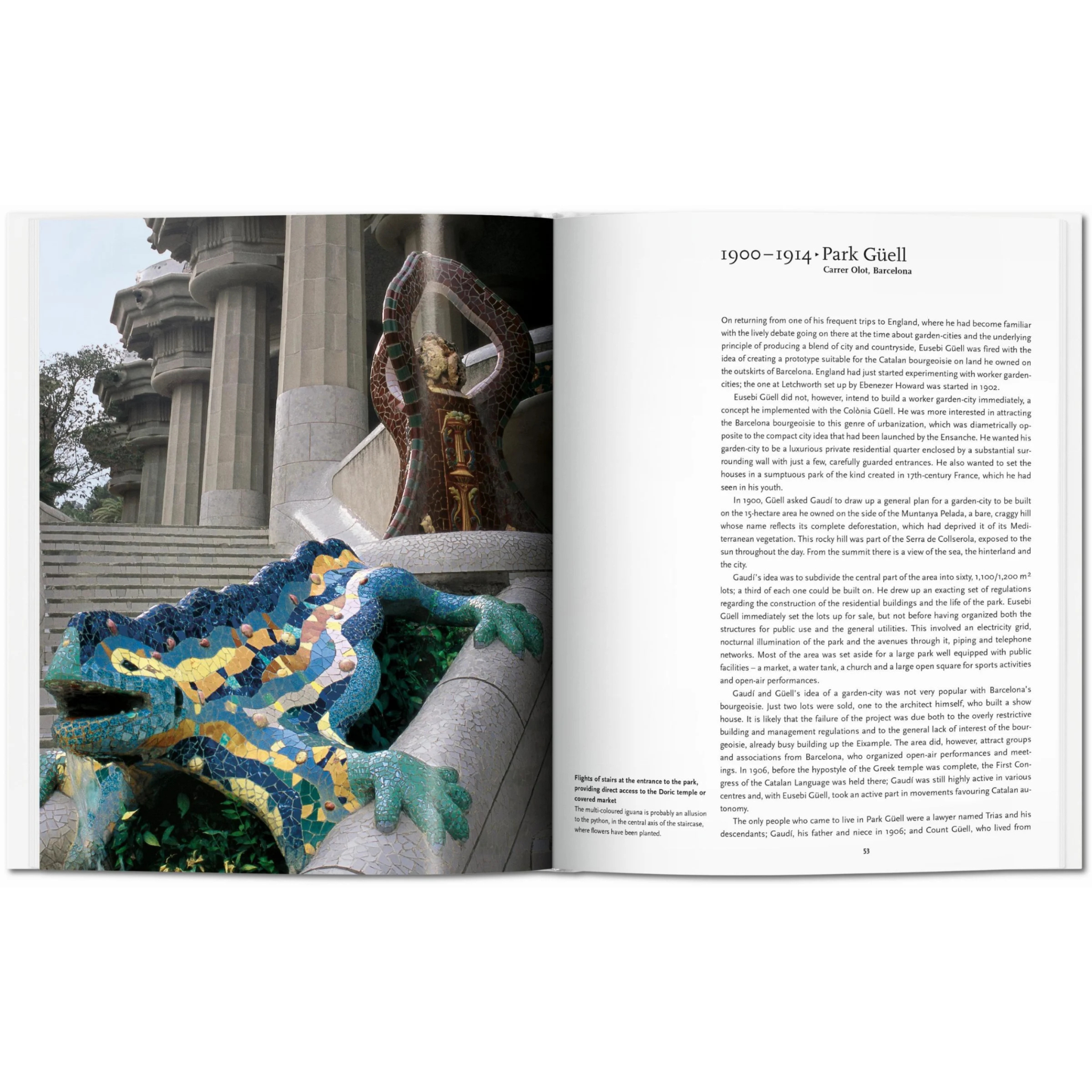 Antoni Gaudi Buch vom Taschenerlag maria antonietta crippa