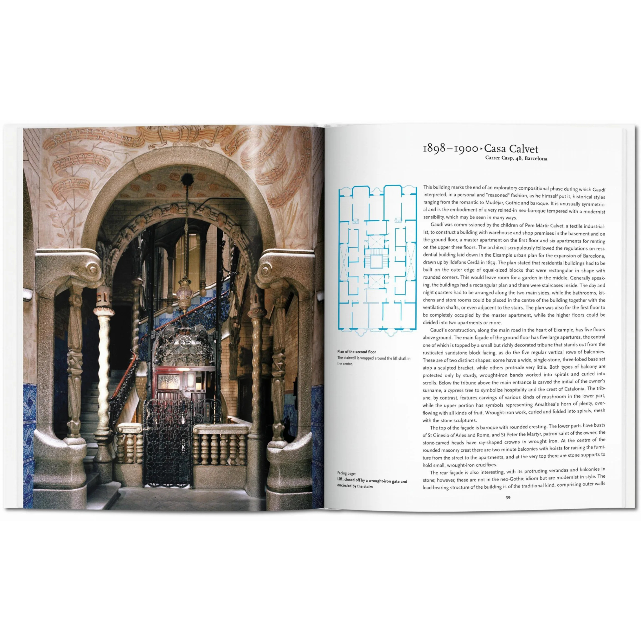 Antoni Gaudi Buch vom Taschenerlag maria antonietta crippa