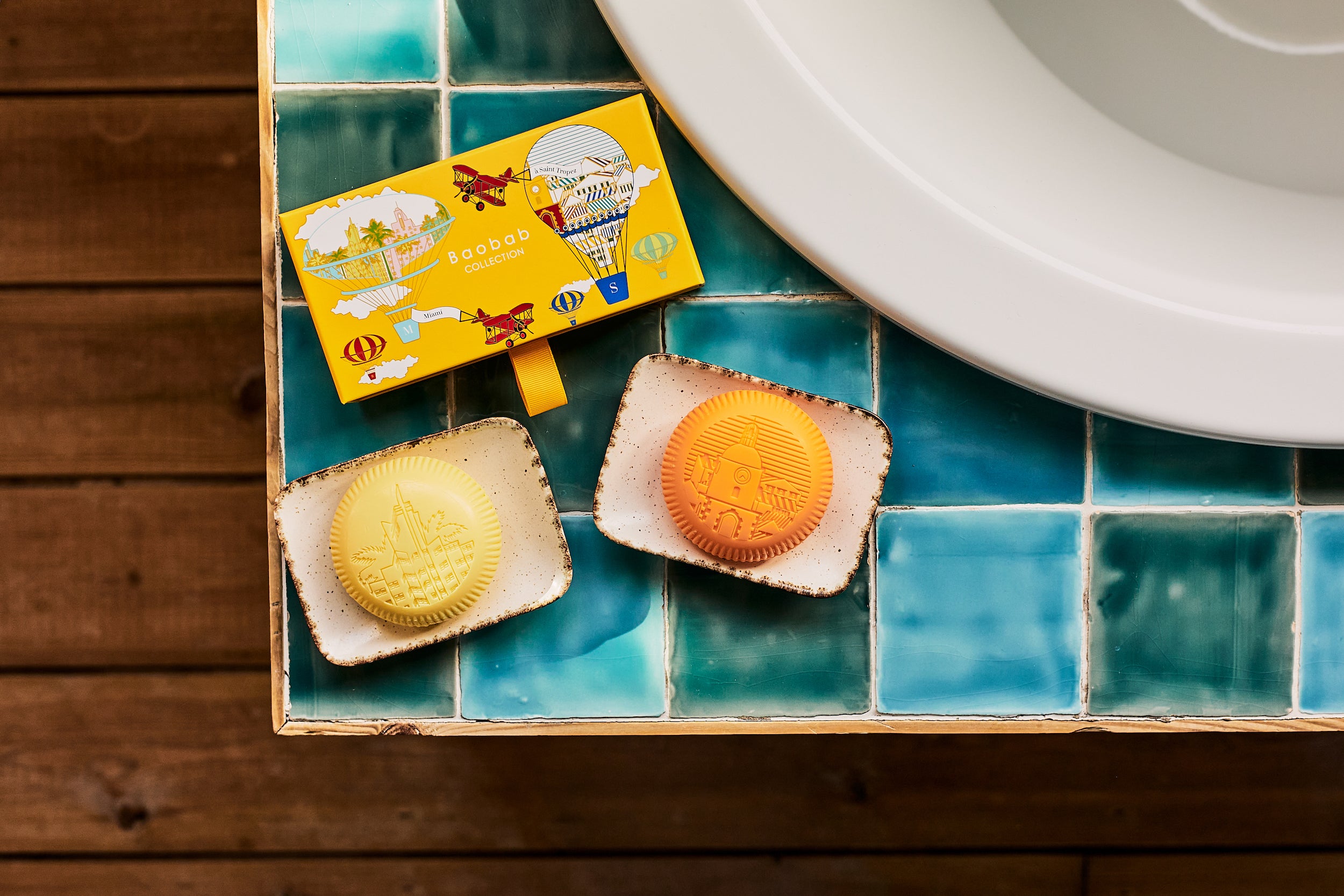 Baobab Collection – Geschenkbox Seife Miami & À Saint-Tropez (2 x 150 g)