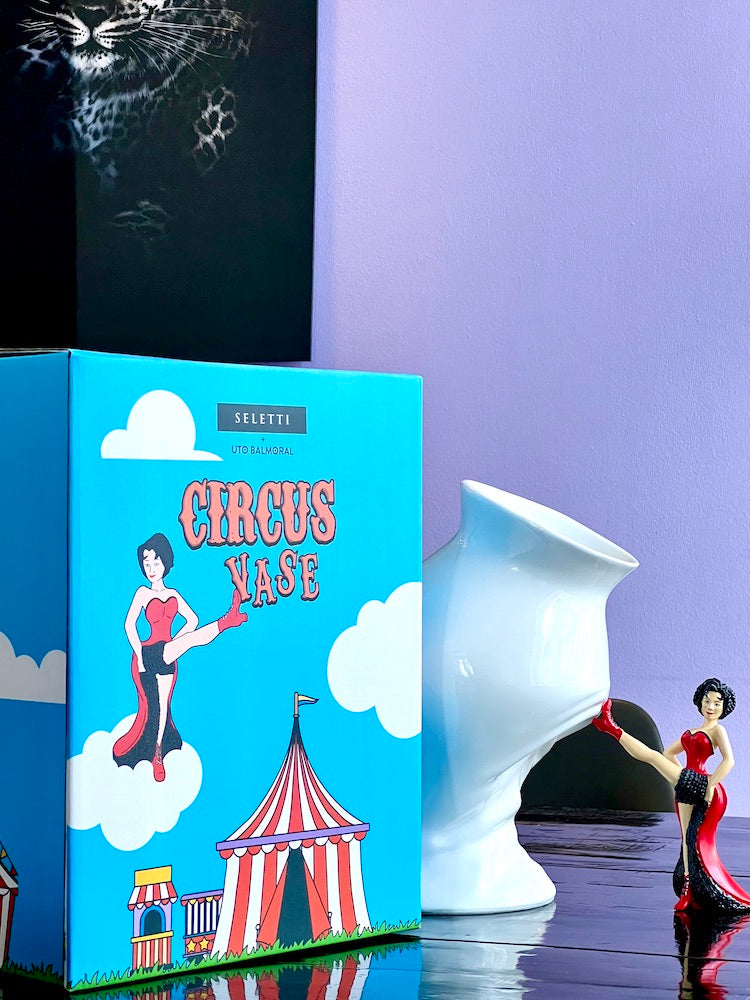 Vase CIRCUS LUCY weiß