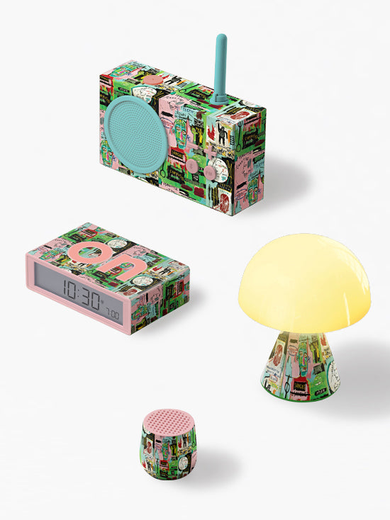 Geschenkset IN ITALIAN Lexon x Jean-Michel Basquiat