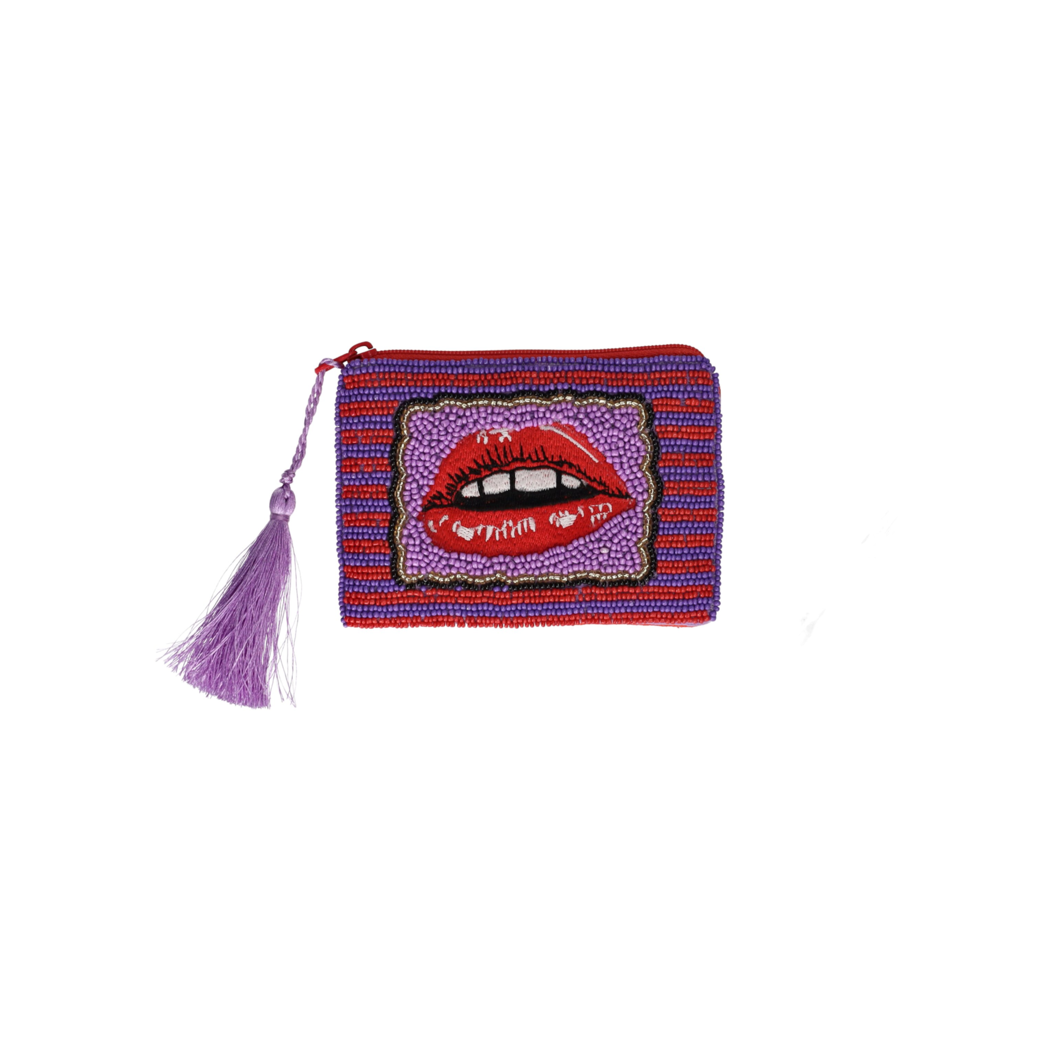 Kosmetiktasche ELODIE XS mit Lippen Motiv von GiftCompany