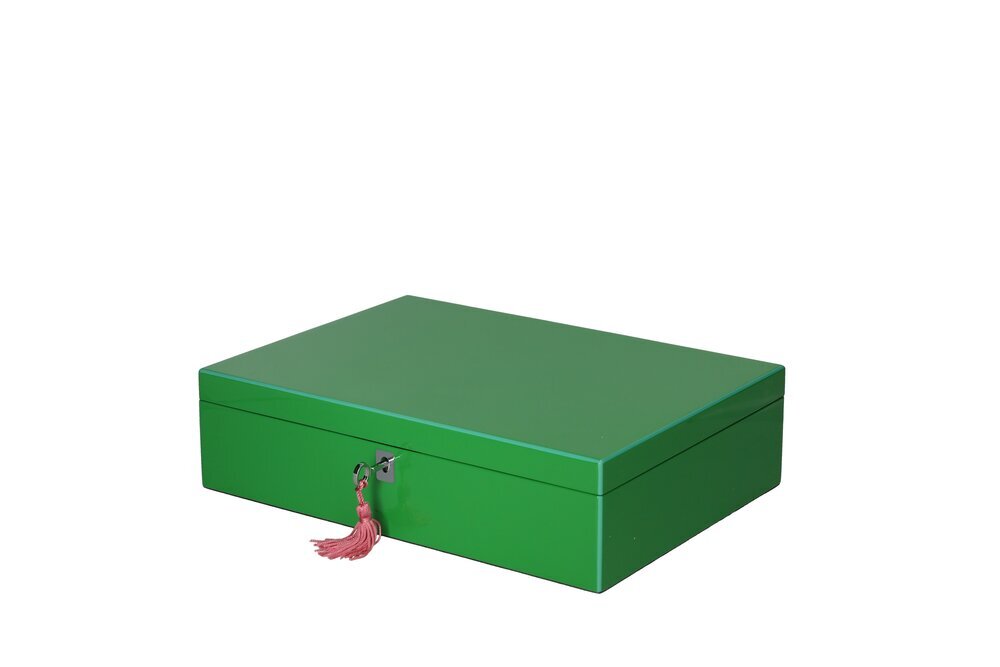 Schmuckbox TANG M von GiftCompany in Grün aus MDF