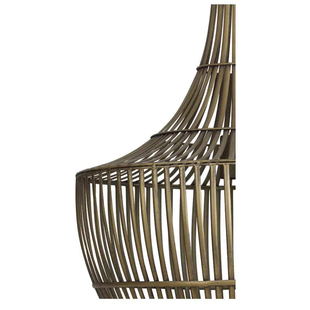 Hängelampe STELLA antik, Bronze
