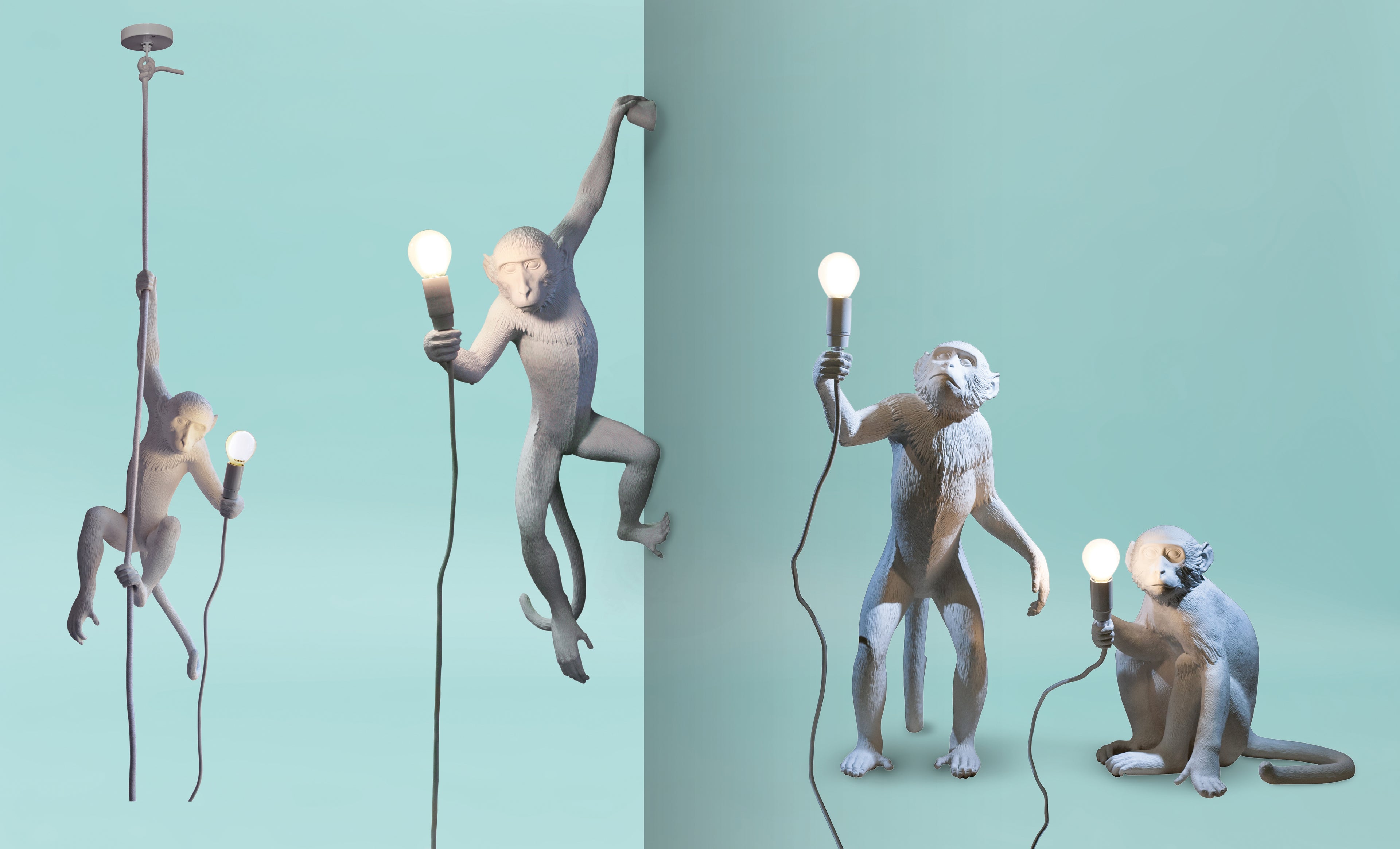 Hängeleuchte THE MONKEY von Seletti – ikonisches Design zwischen Natur und Inszenierung