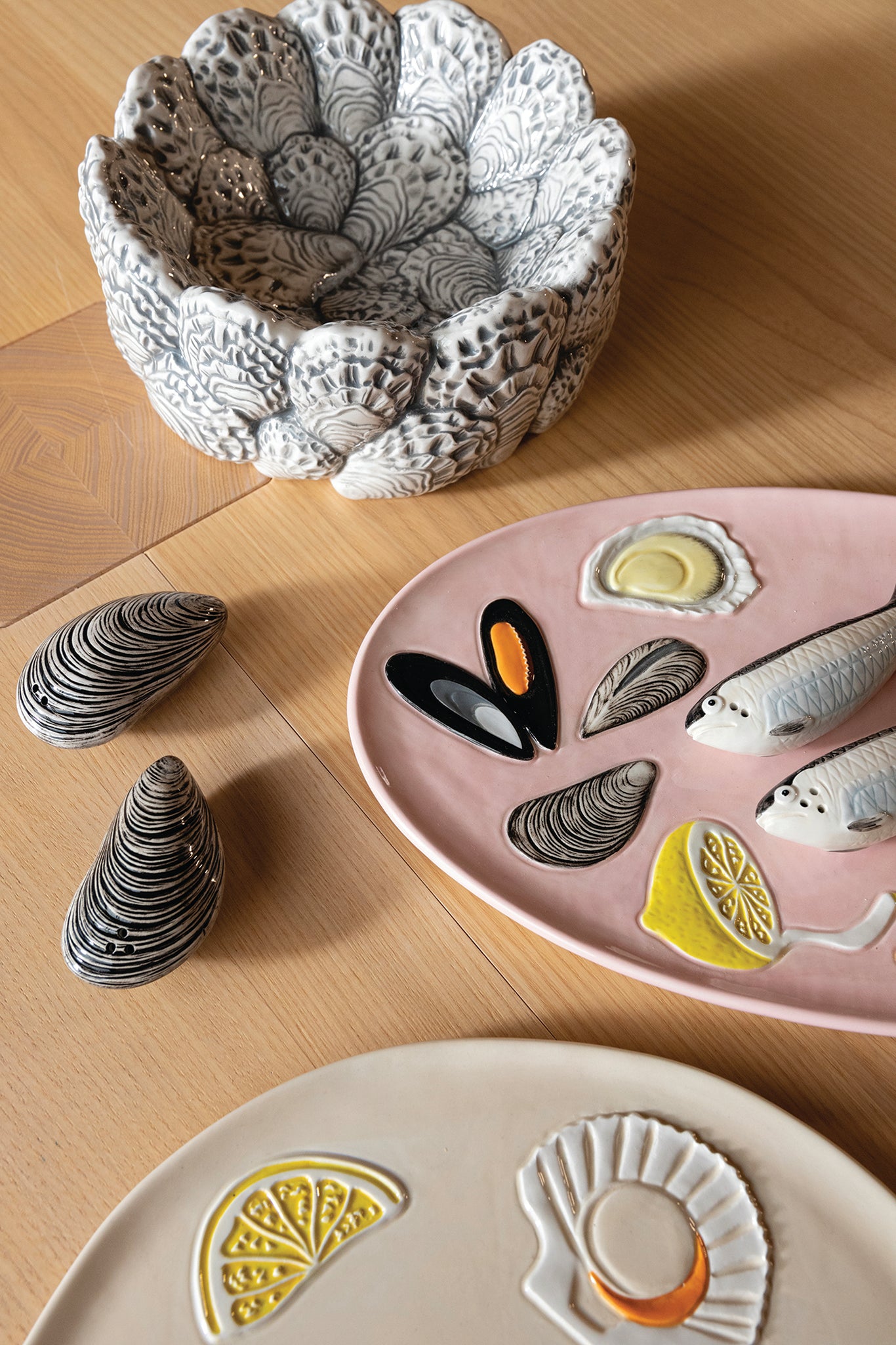 Servierteller DE LA MER OYSTER der Marke &k Amsterdam