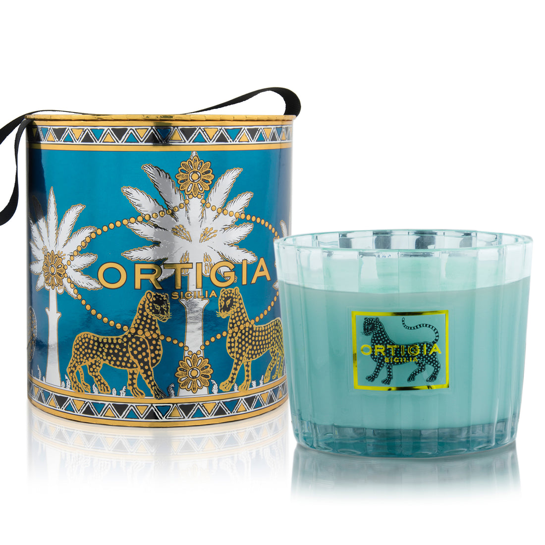 Duftkerze FLORIO - aus der 4 Wick Kollektion von ORTIGIA SICILIA