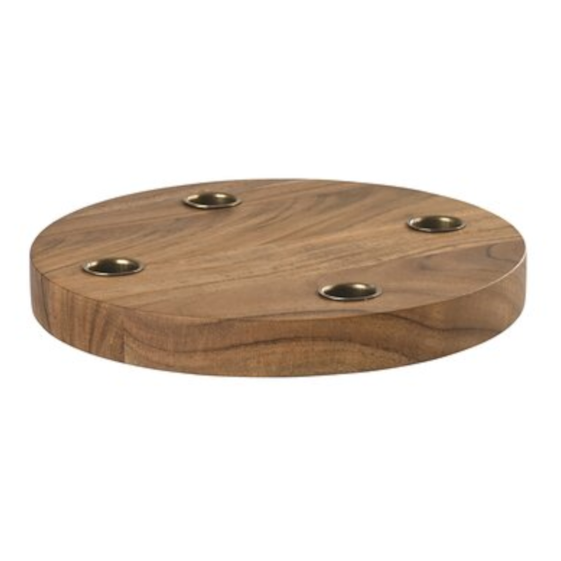 Edler Holz-Kerzenhalter von GiftCompany in Natur