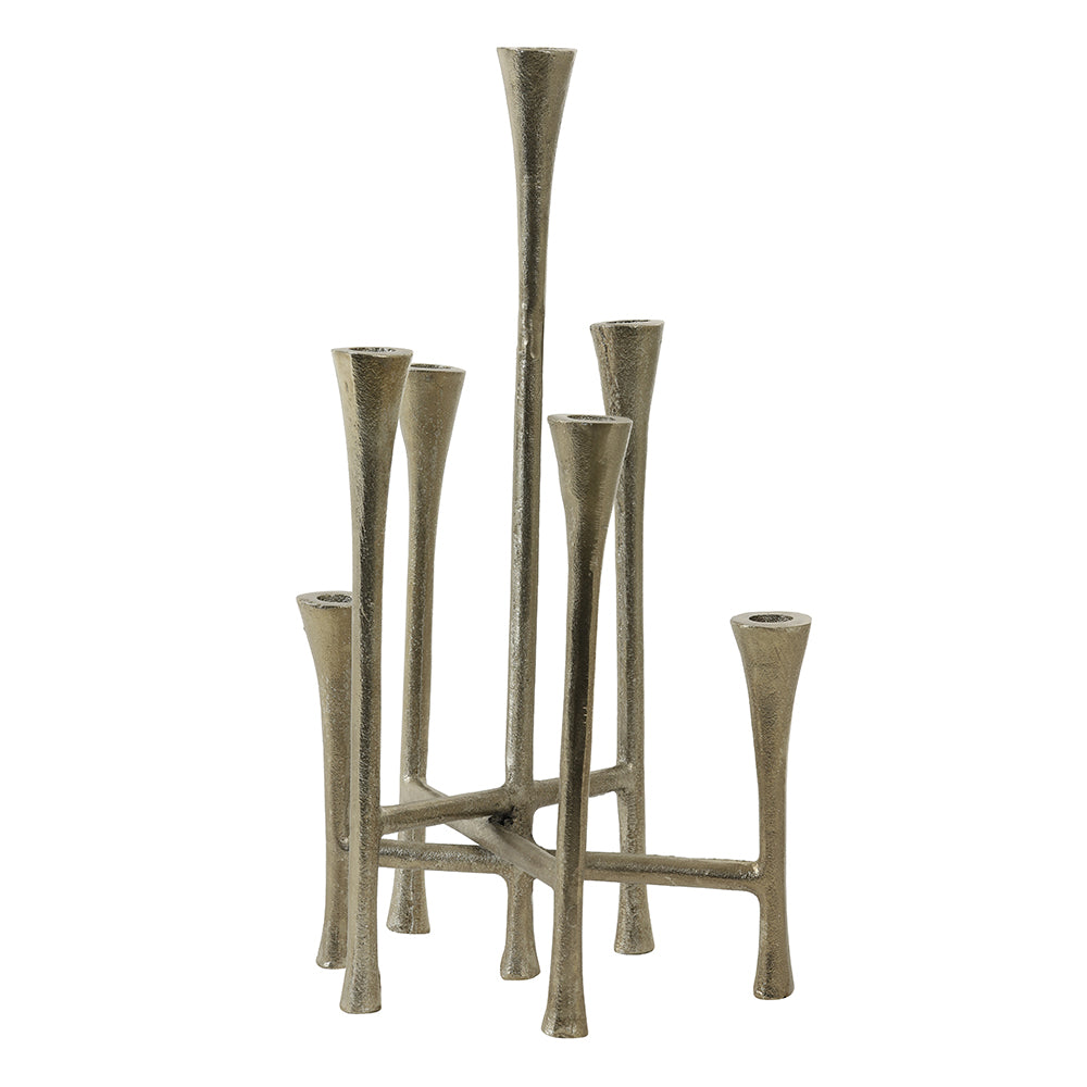 Kerzenleuchter OLIVIER in antik silber h45cm von Light & Living