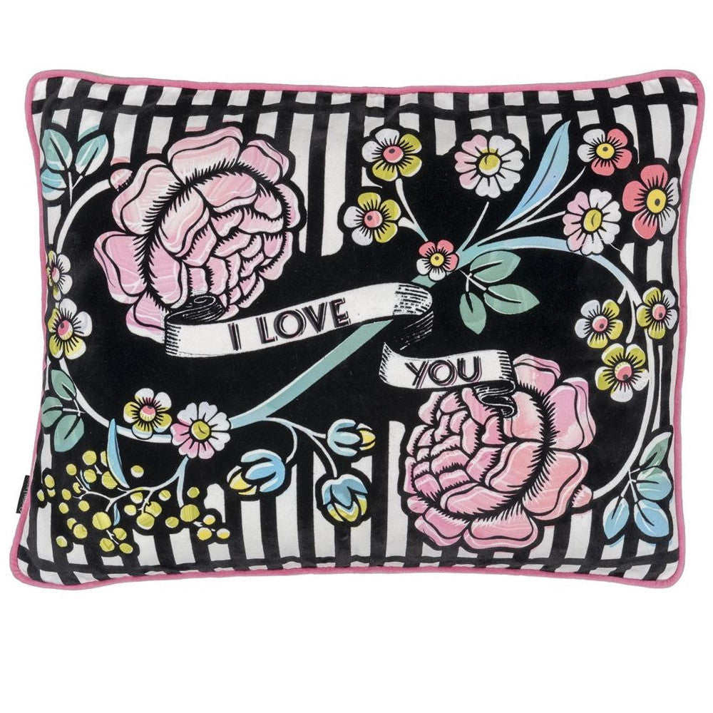 IN LOVE Coussin multicolore, 60 x 45 cm