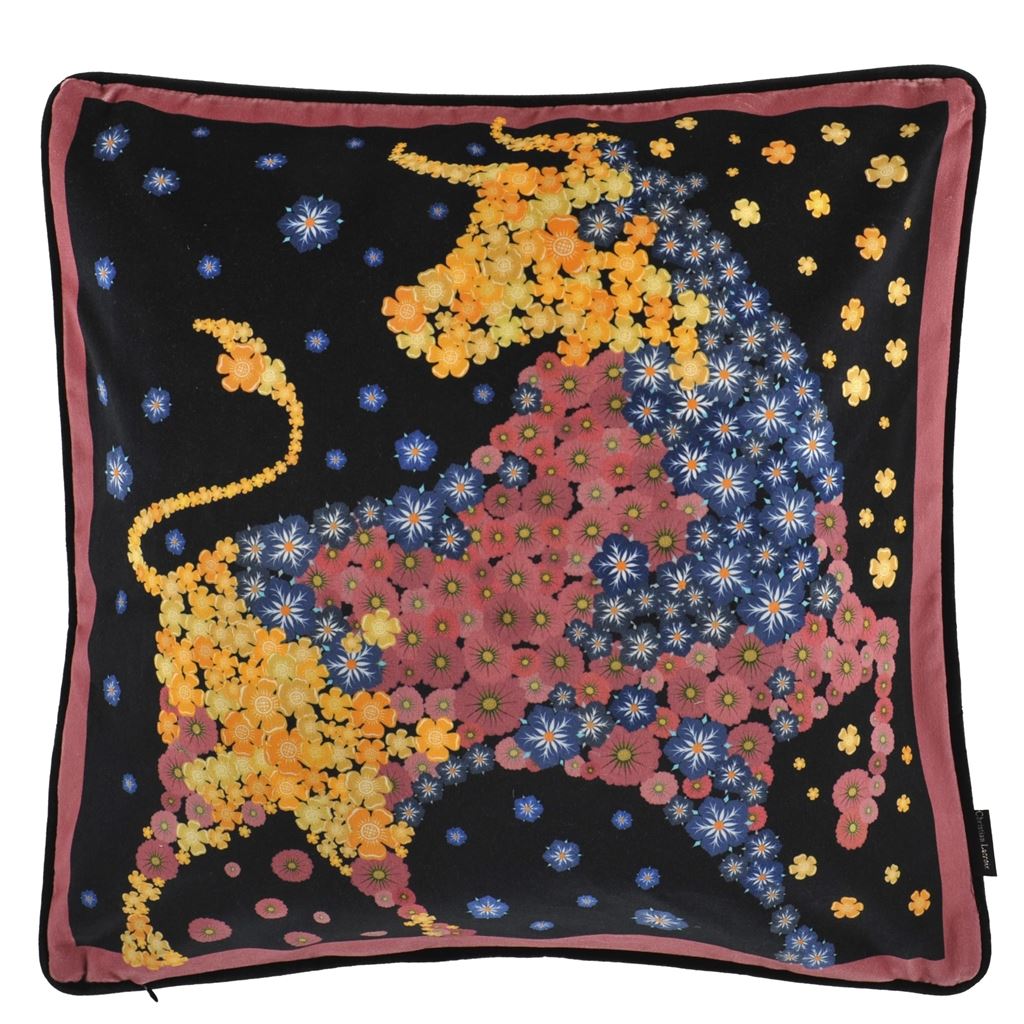 Kissen MANADE D´ÉTÈ OSCURO 50x50cm von Christian Lacroix