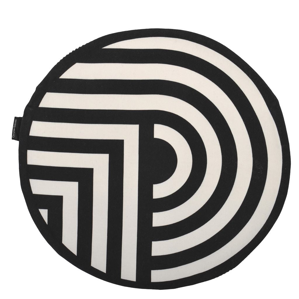 Kissen ROSERON TOMATE ø45cm von Christian Lacroix