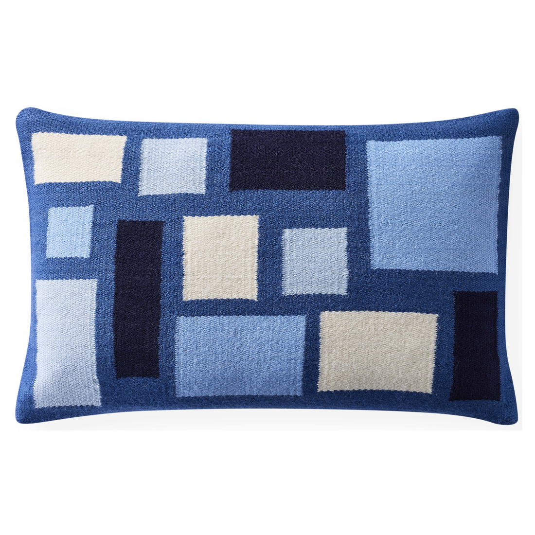 Handgefertigtes Kissen im modernen Design von Jonathan Adler.