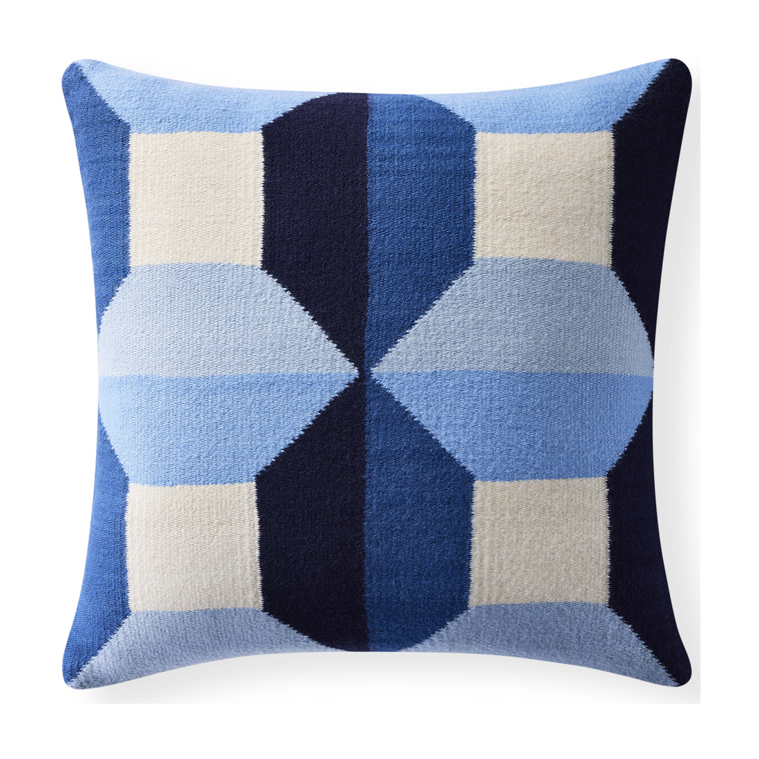 Handgefertigtes Kissen im modernen Design.