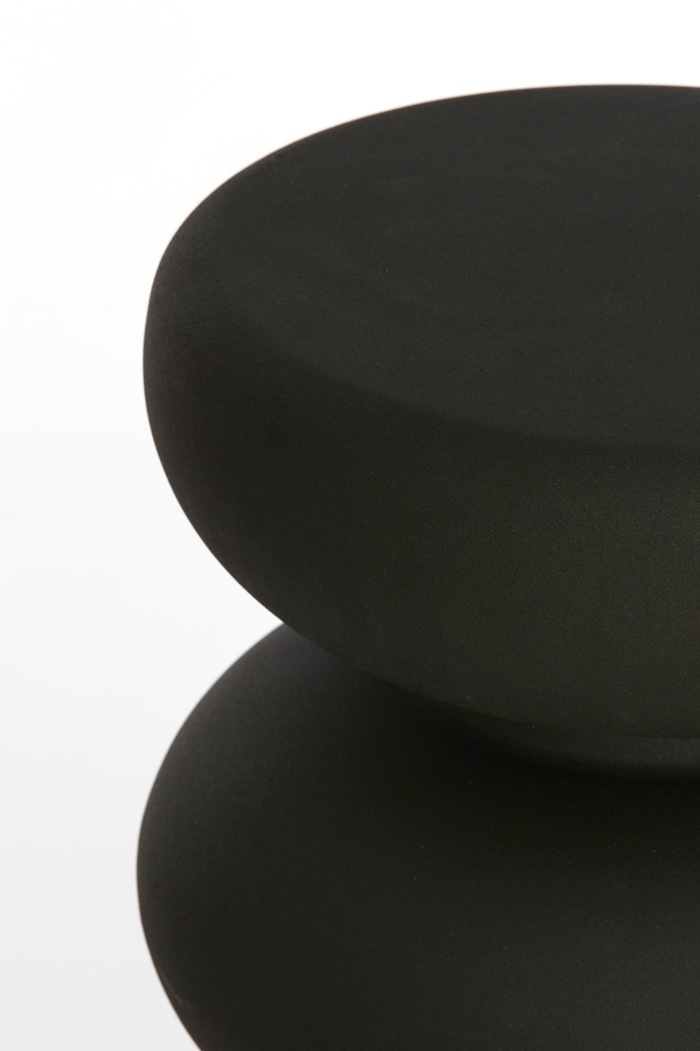 Columna KOBODO negro mate Ø35x100 cm